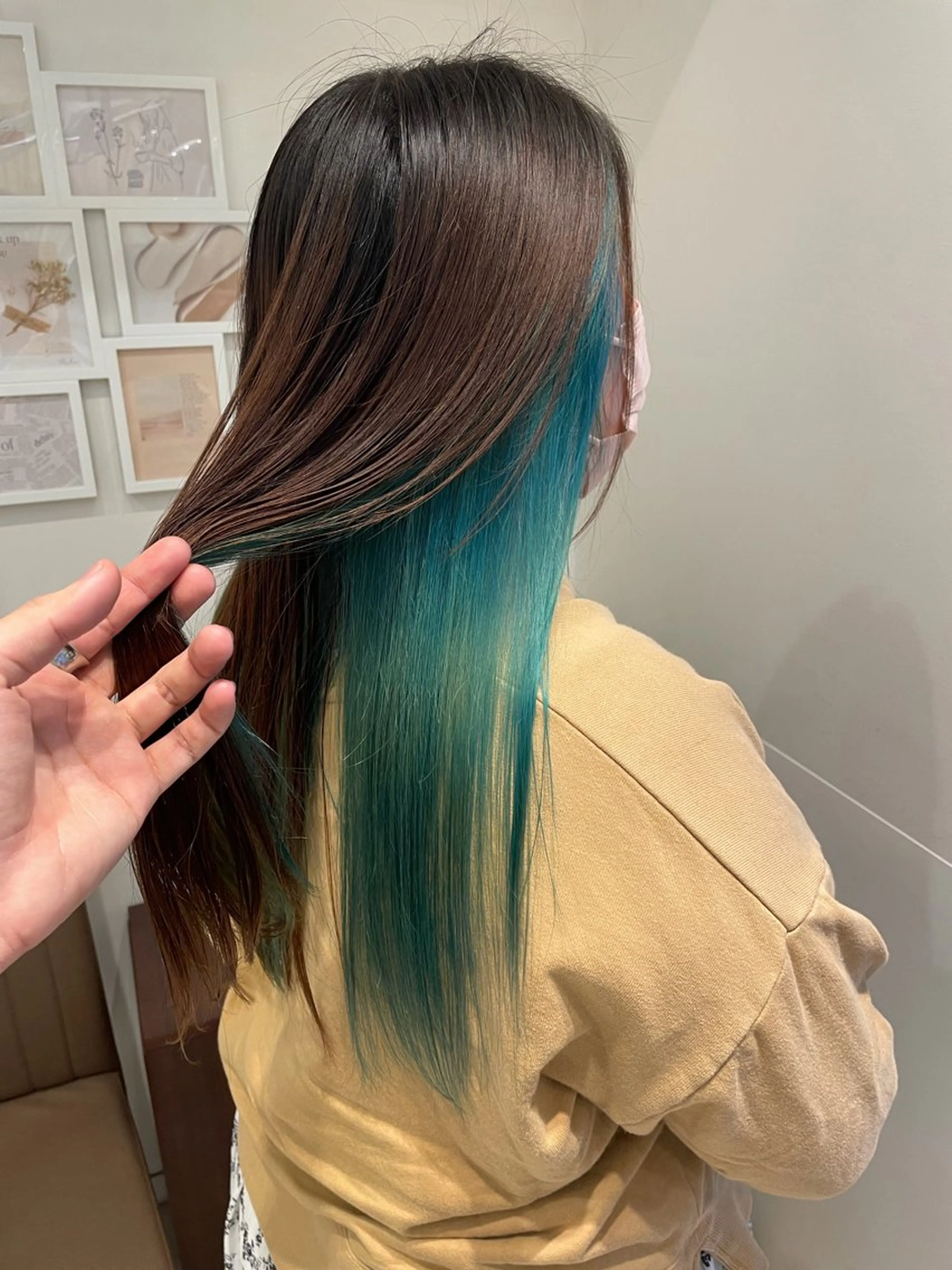 ロング カラー インナーカラー カット ヘアカラー トリートメント 《ブリーチ/赤み消し /髪質改善》若松良樹のヘアスタイル