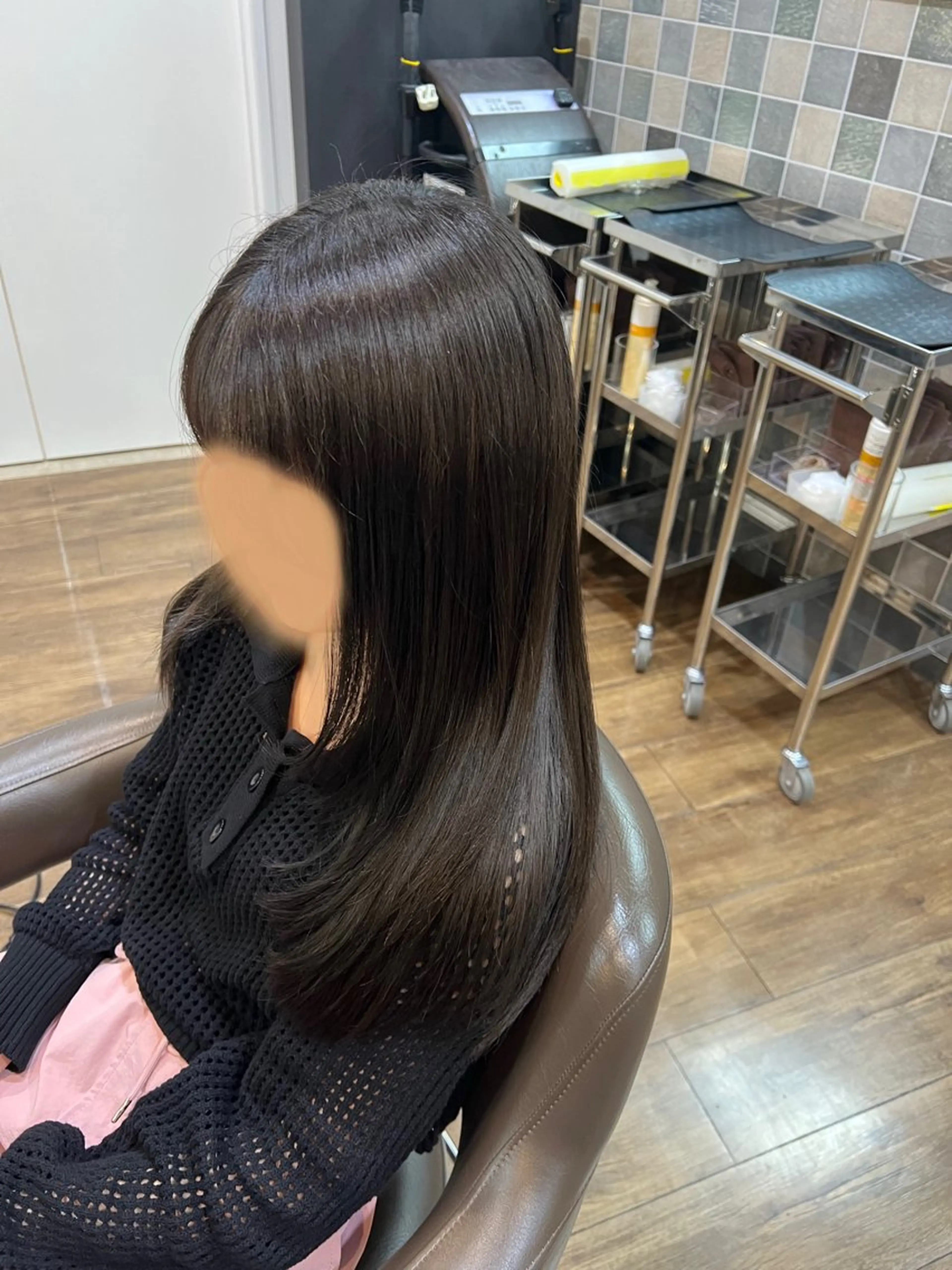 セミロング 【OMA】斎藤 竜雅のヘアスタイル