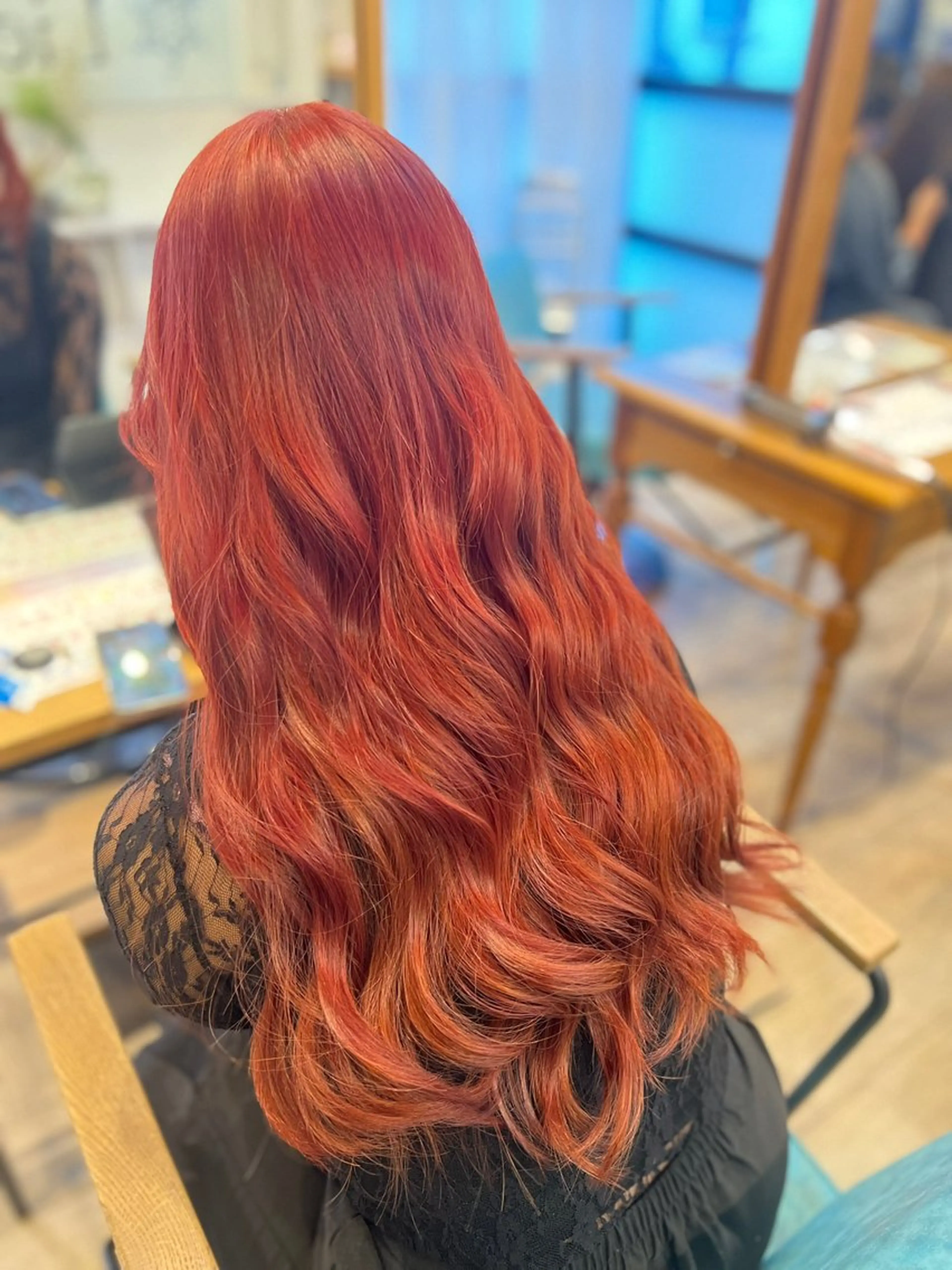 ロング カラー Liere Muuのヘアスタイル