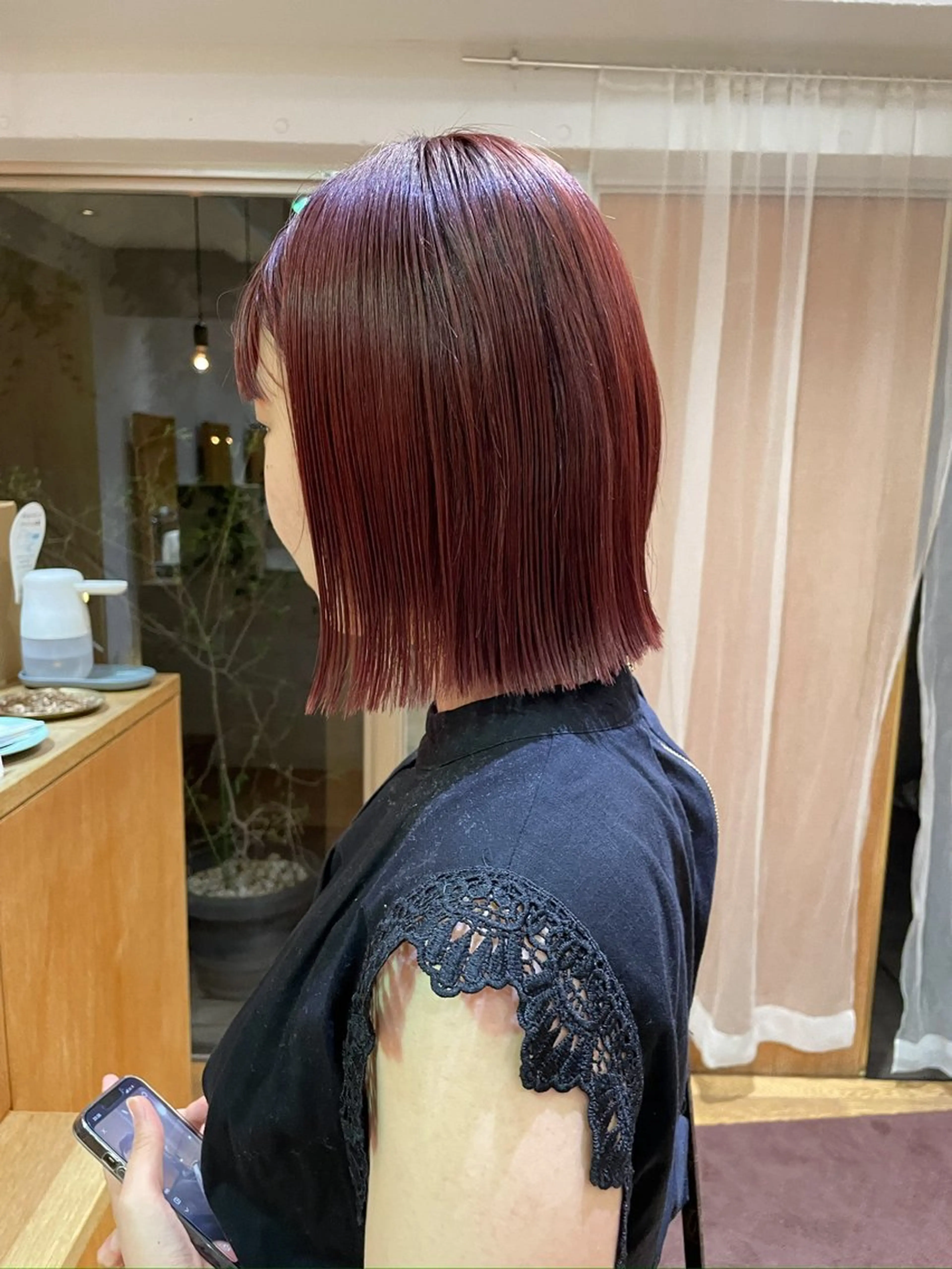 ショート カラー カット ヘアカラー 大橋 芽衣のヘアスタイル