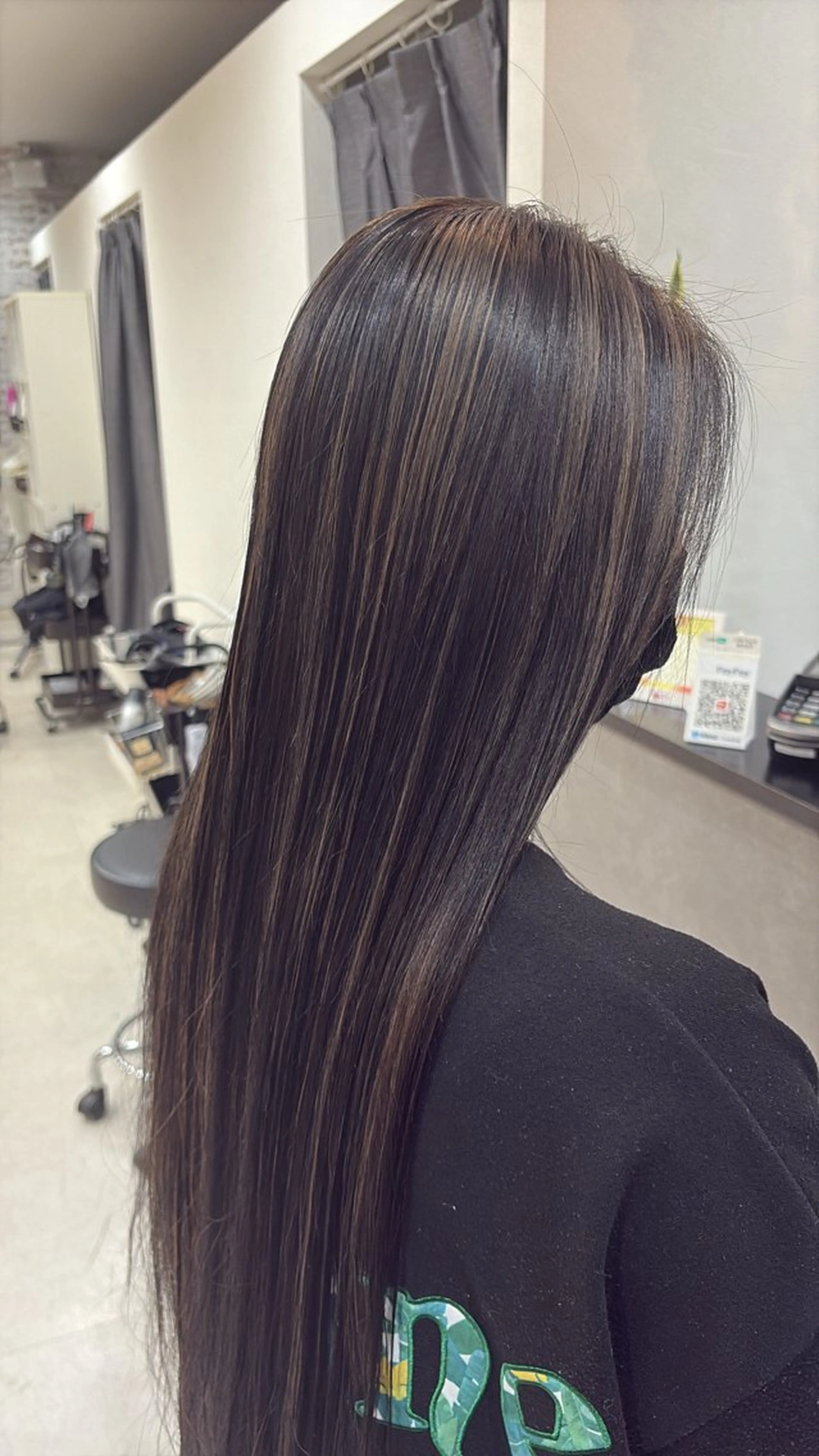 ロング カット ヘアカラー charm小沢 真澄のヘアスタイル