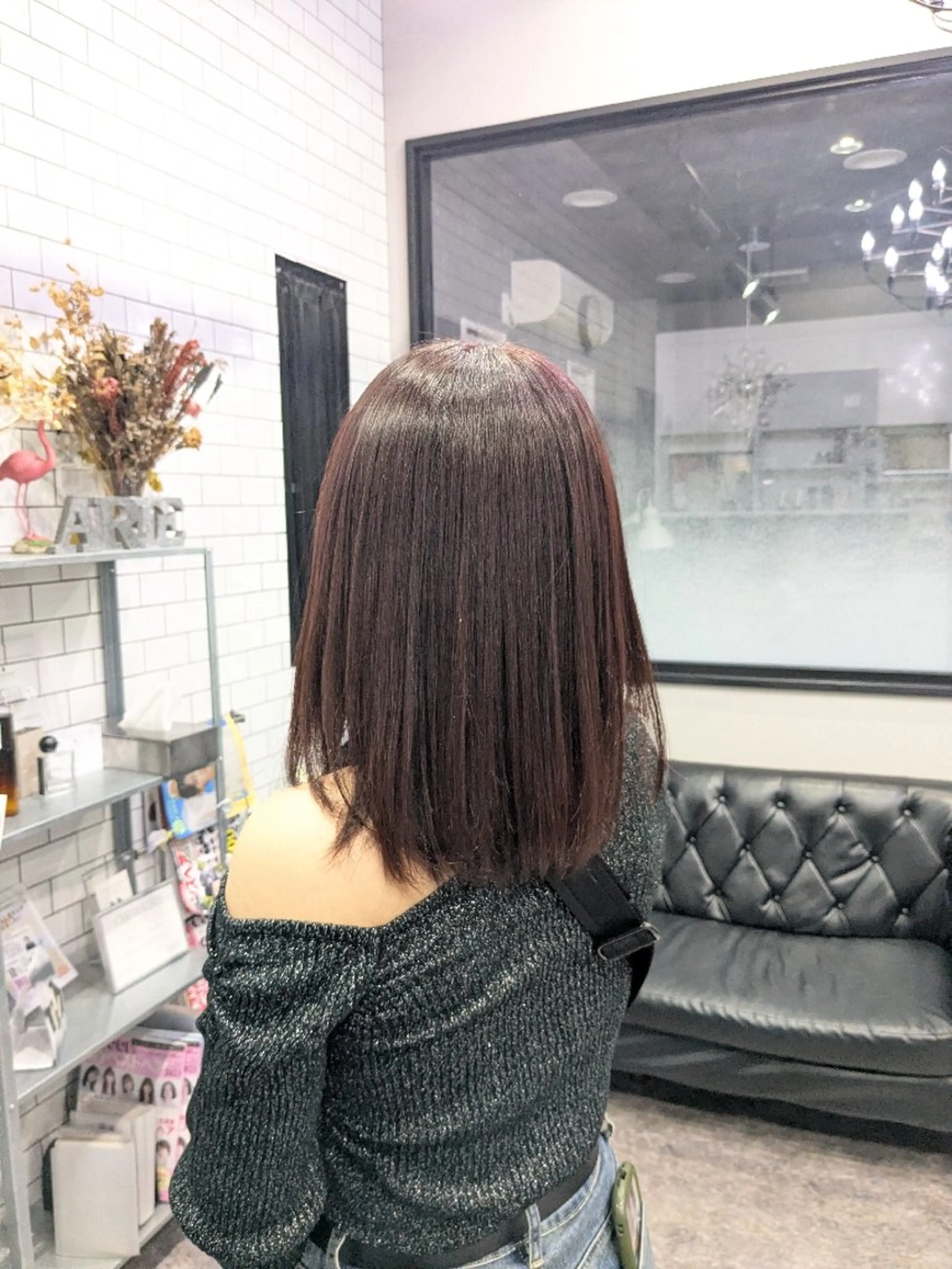カラー 多田 遥香のヘアスタイル