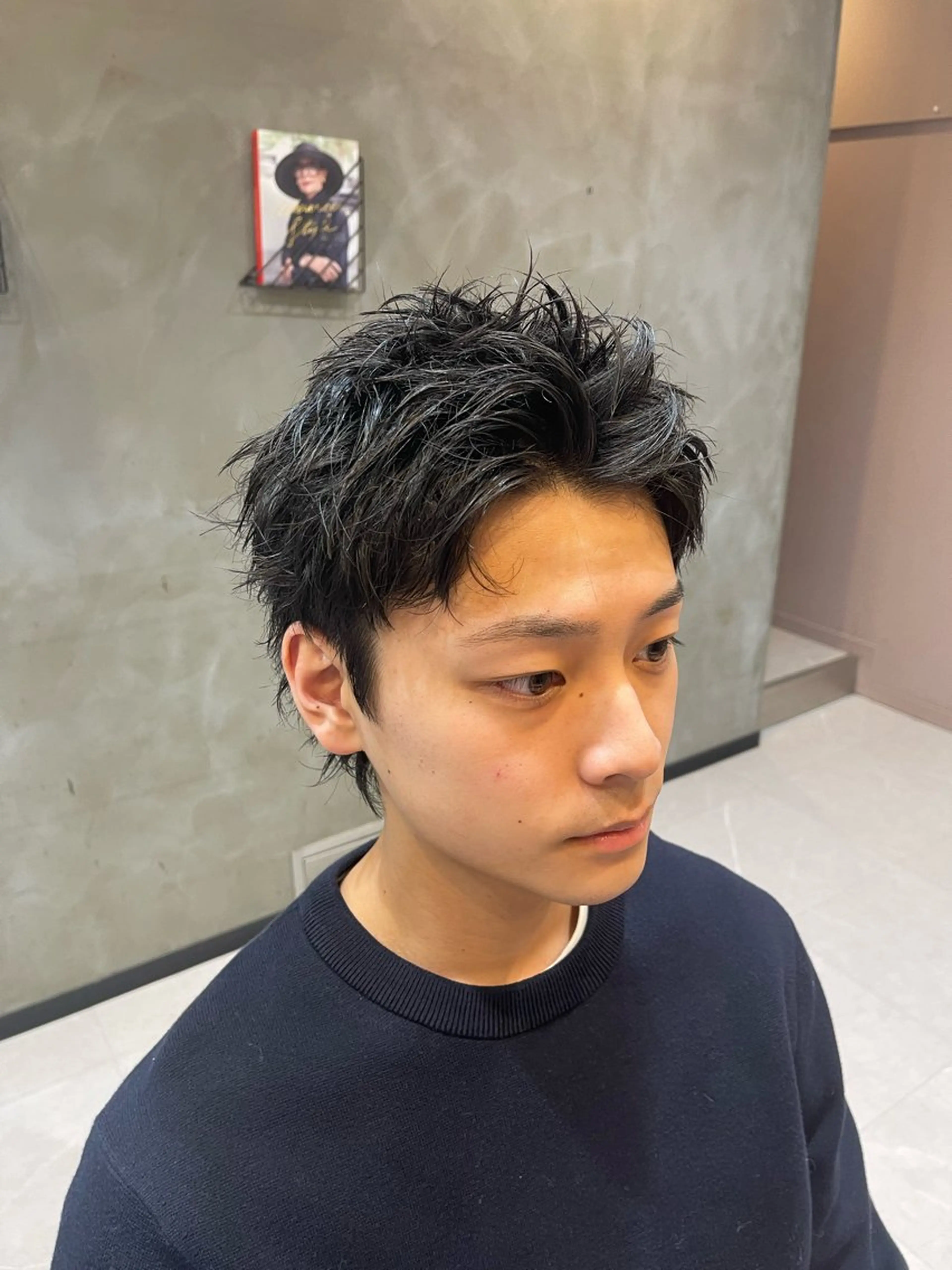 ショート メンズ メンズ韓国風 スパイキーショート 顔周りカット 髪質改善 韓国風ヘア カット 💫大曽根/髪質改善 /ゆうき💫のヘアスタイル