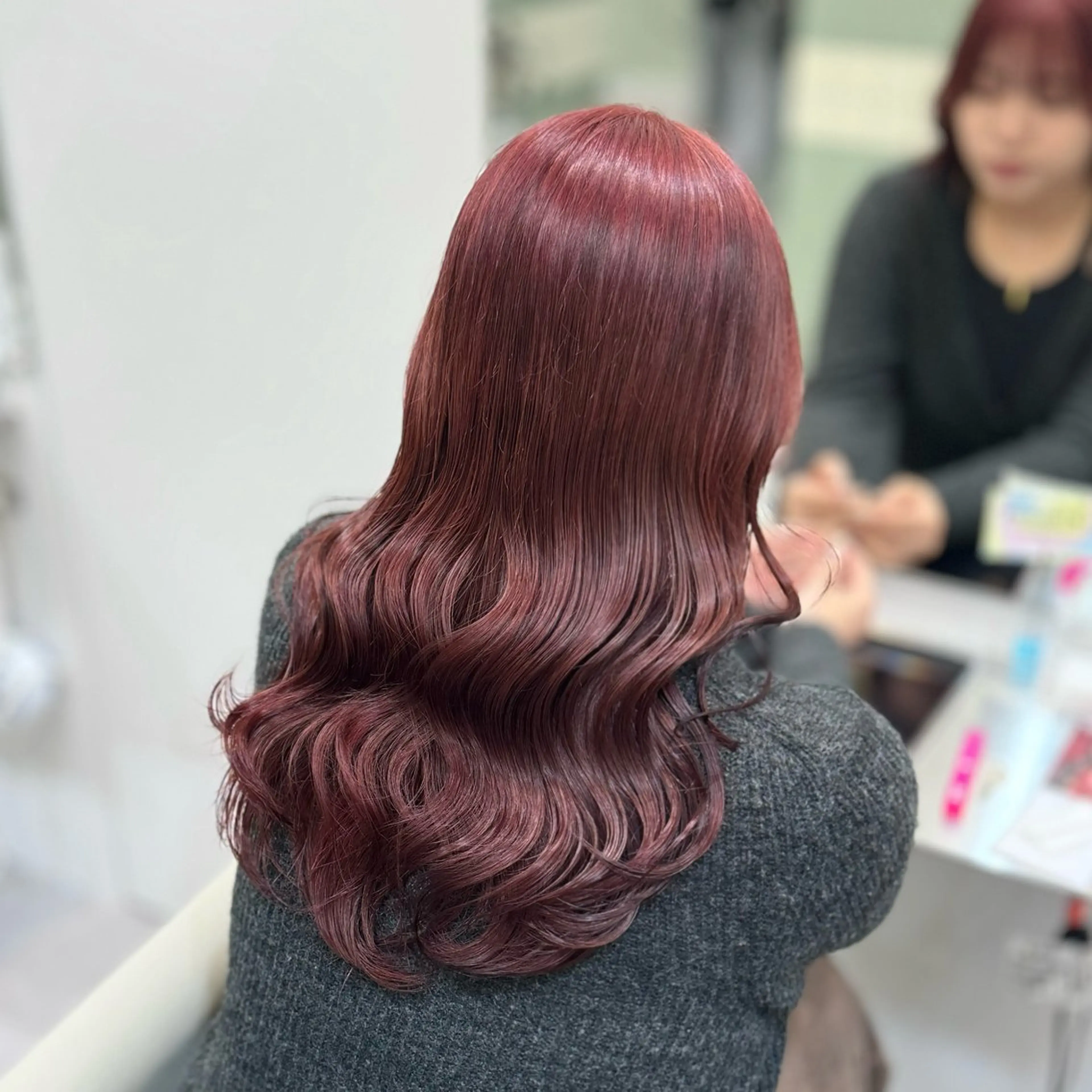 ロング ヘアカラー R 横浜【アール】所属・ハイトーン/韓国 ヘア　momo˚✧₊のヘアスタイル