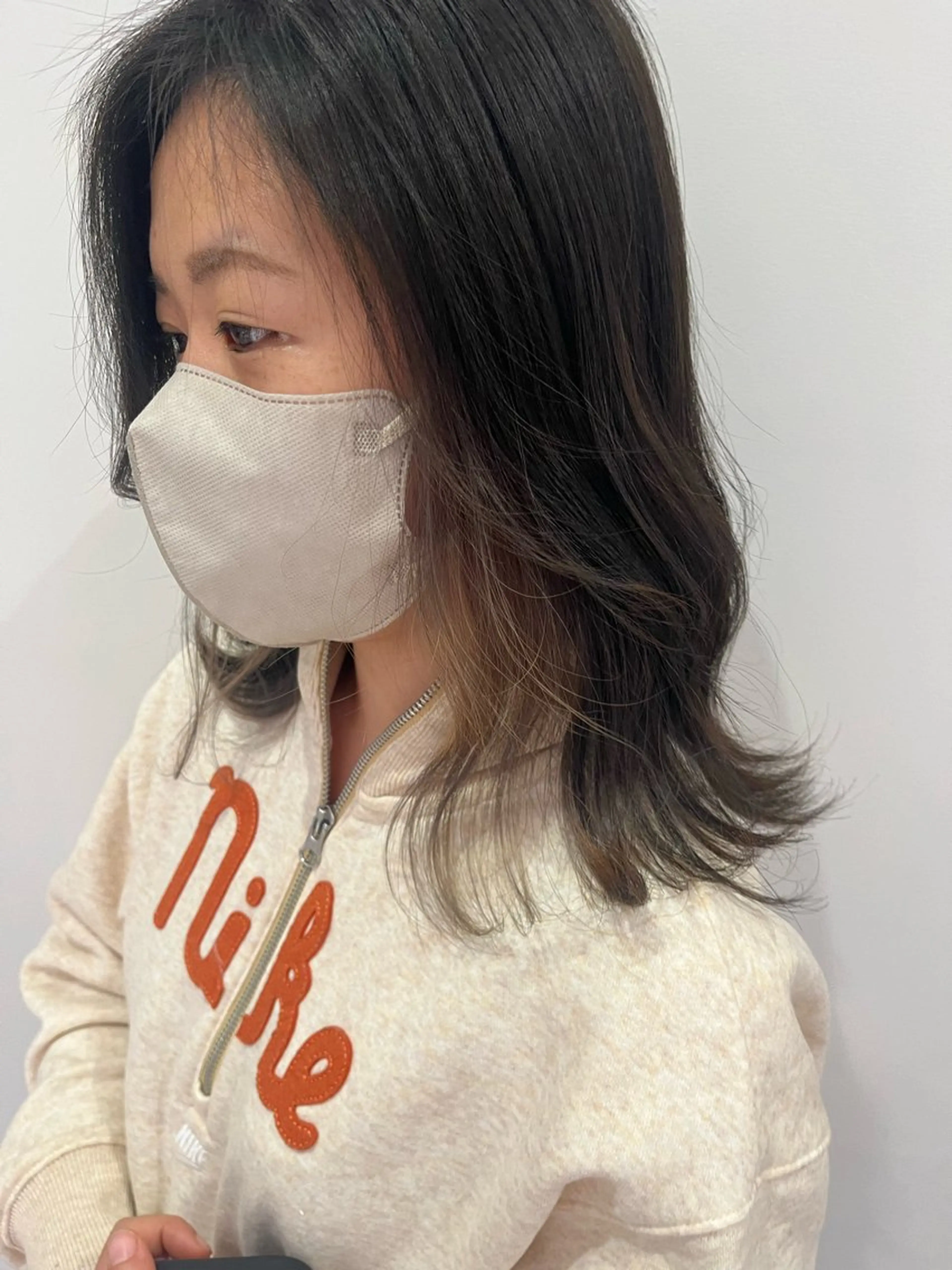 ミディアム カラー ramphy hair atelier所属・ramphy 柴原 夢奈のヘアスタイル