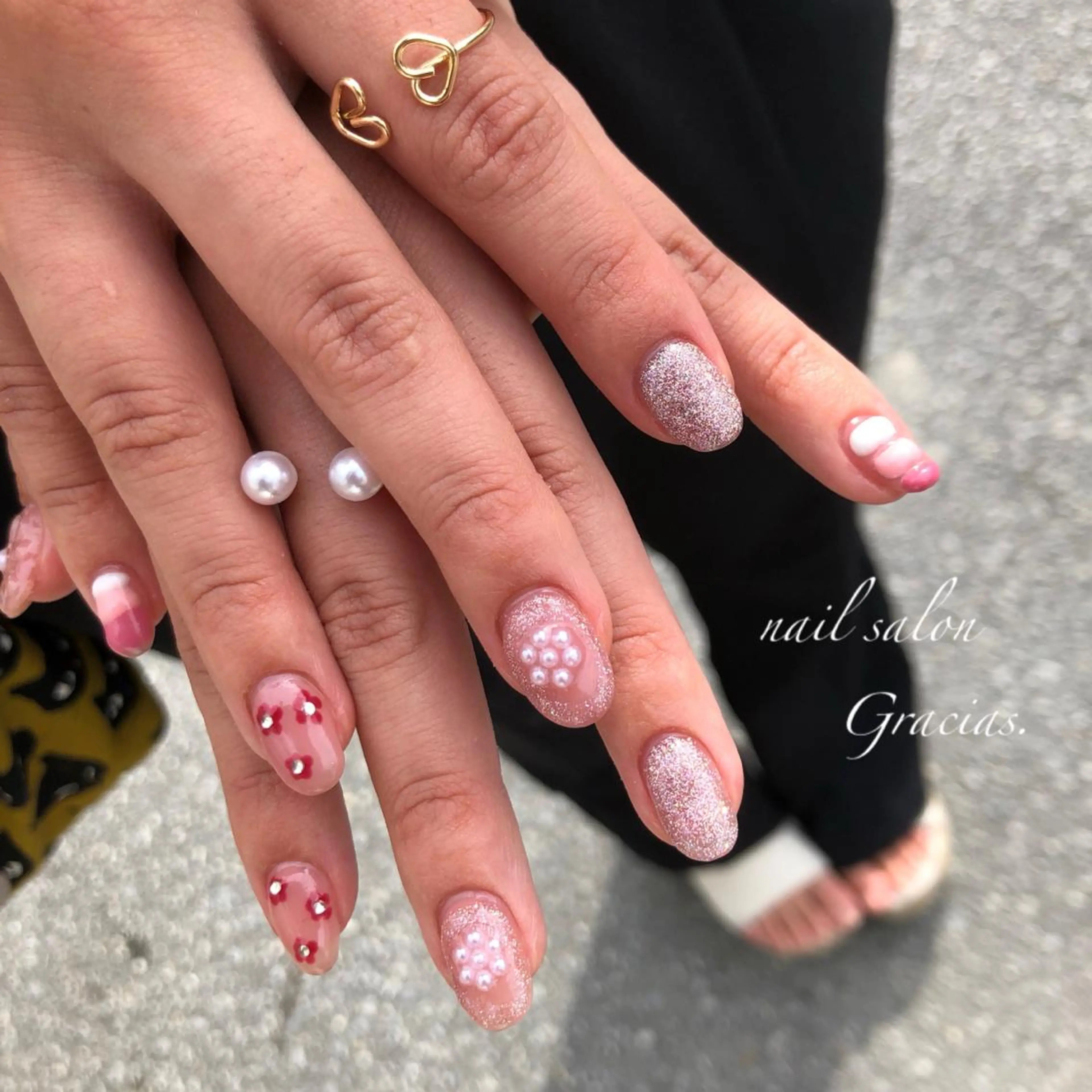 ネイル ハンドネイル Gracias. rieのネイルデザイン