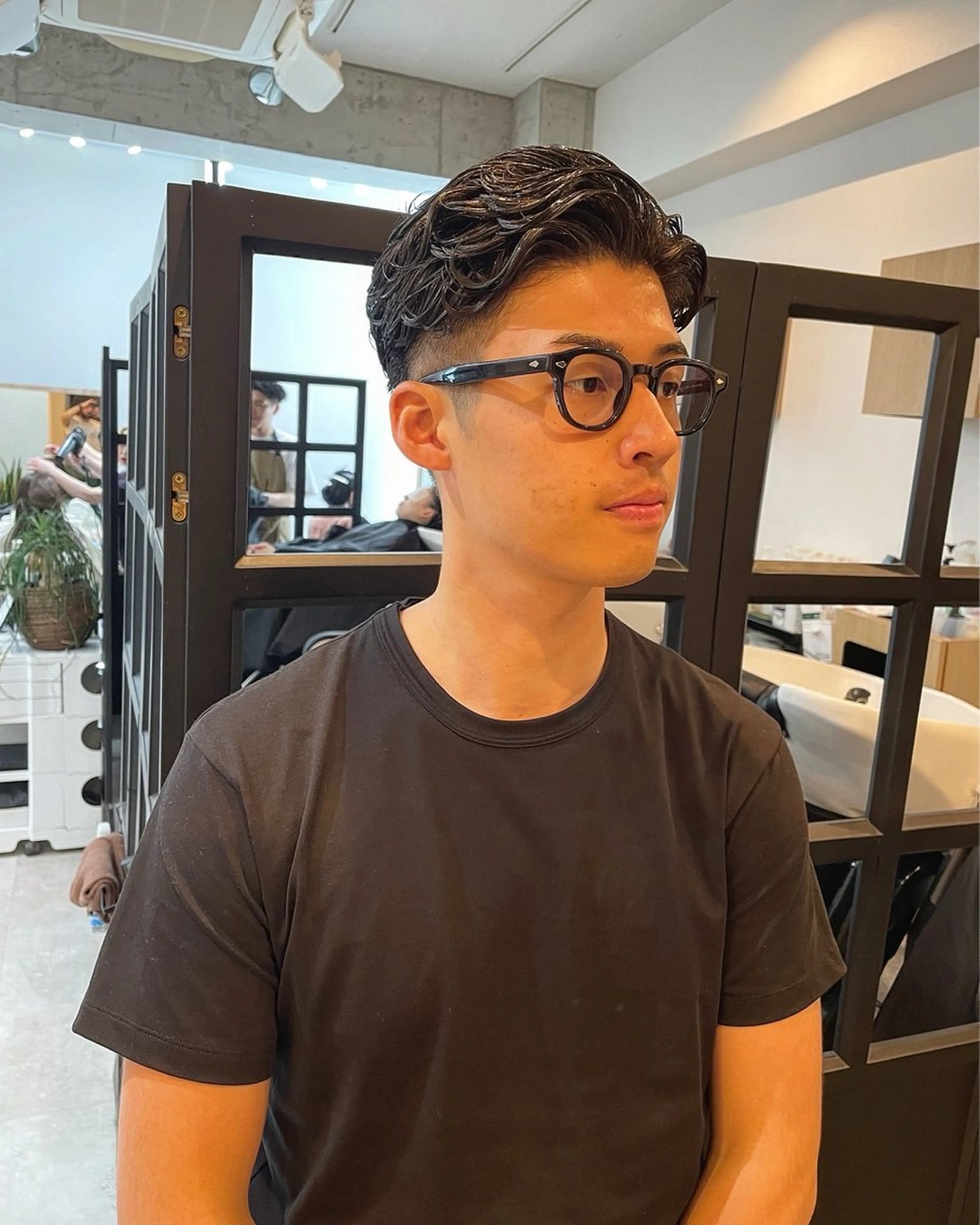 ショート パーマ メンズ ビジネス メンズパーマ カット パーマ 堀江将太朗/恵比寿/ メンズカットのヘアスタイル