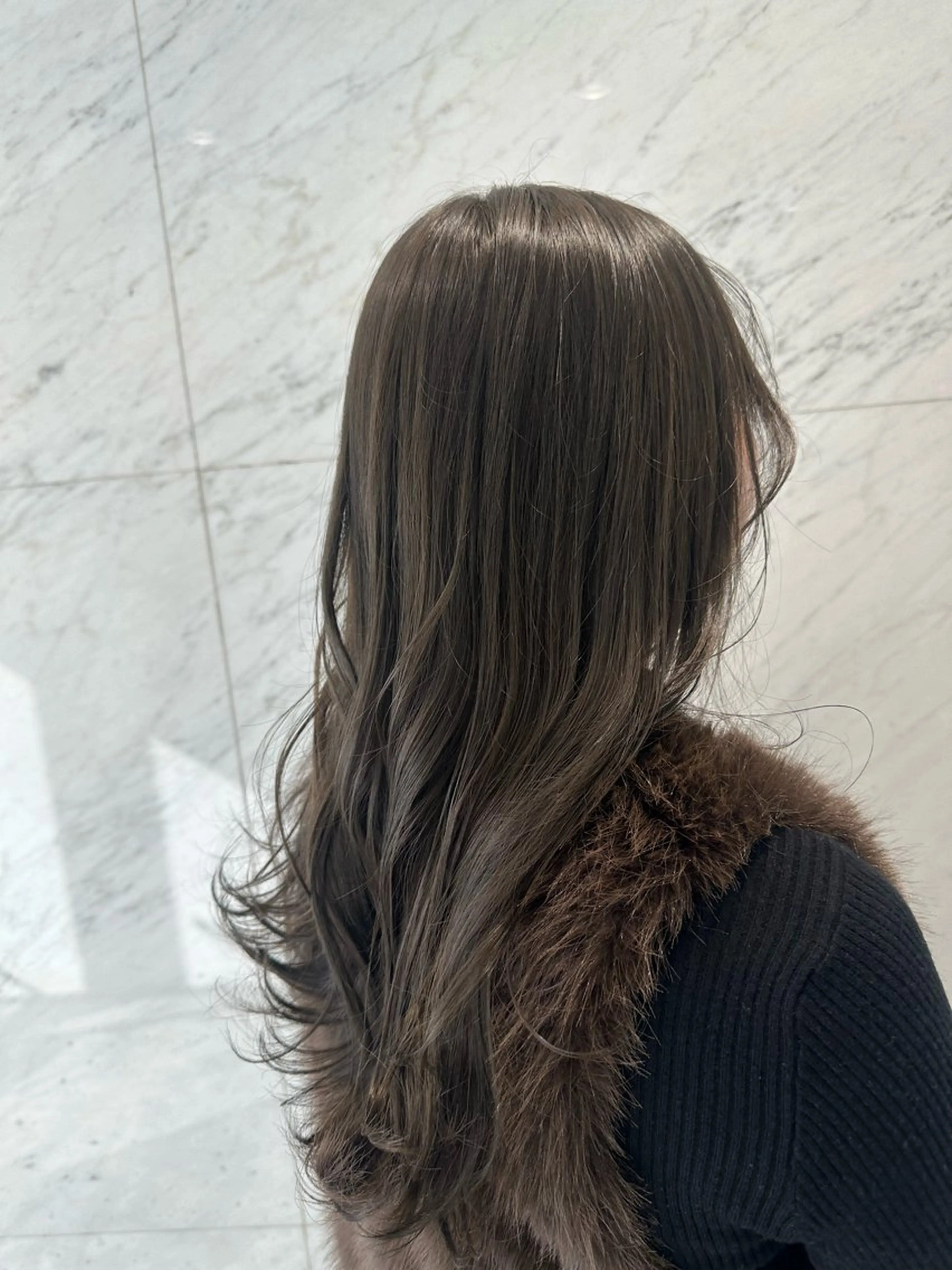 ロング カラー カット ヘアカラー トリートメント Bei Licoldo.Atole【ベイ リコルド アトリ】所属・古田 昂也のヘアスタイル