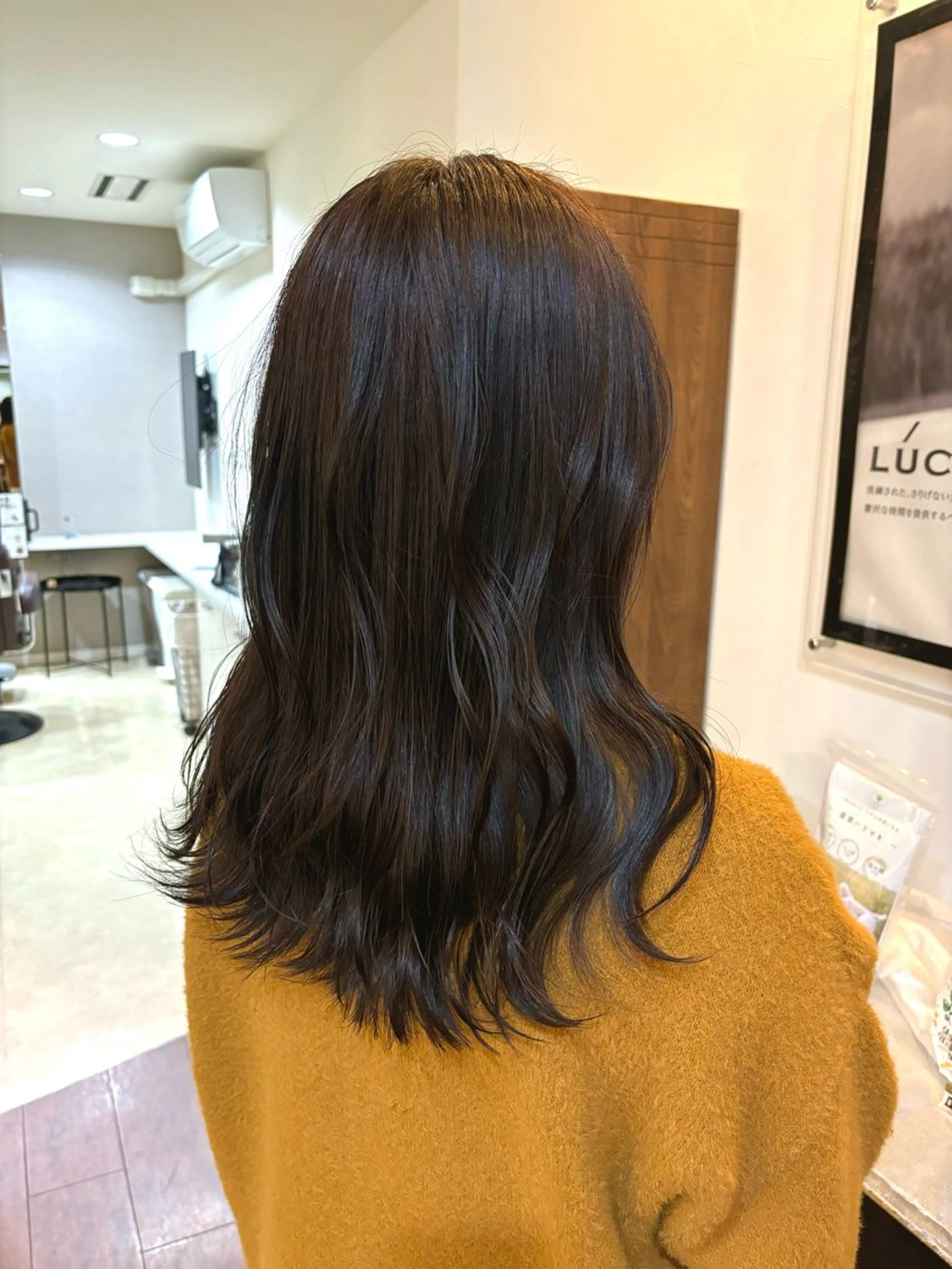 ロング 天野 妃菜のヘアスタイル