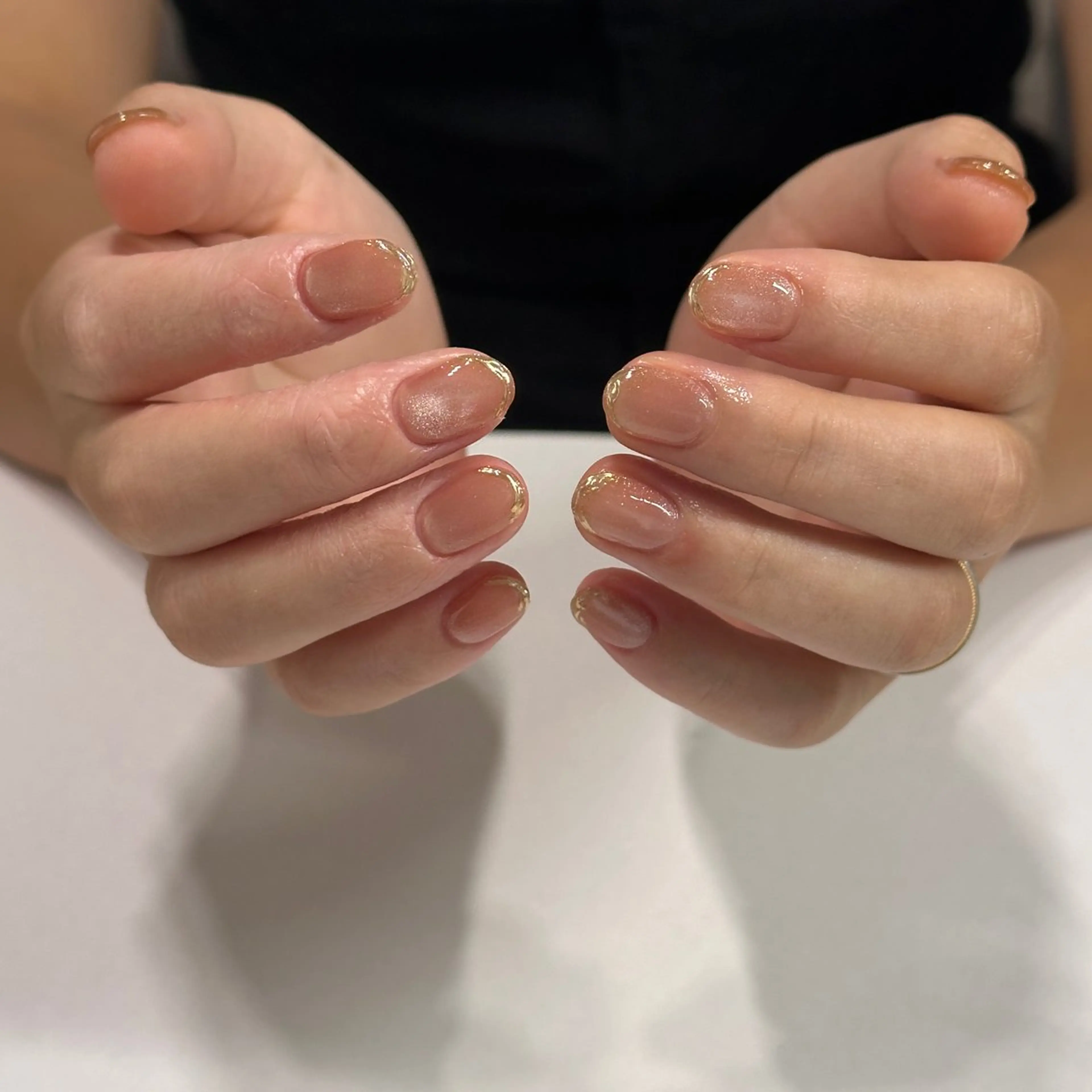 ネイル ミラーネイル ハンドネイル cyaan所属・nail salon Cyaanのネイルデザイン