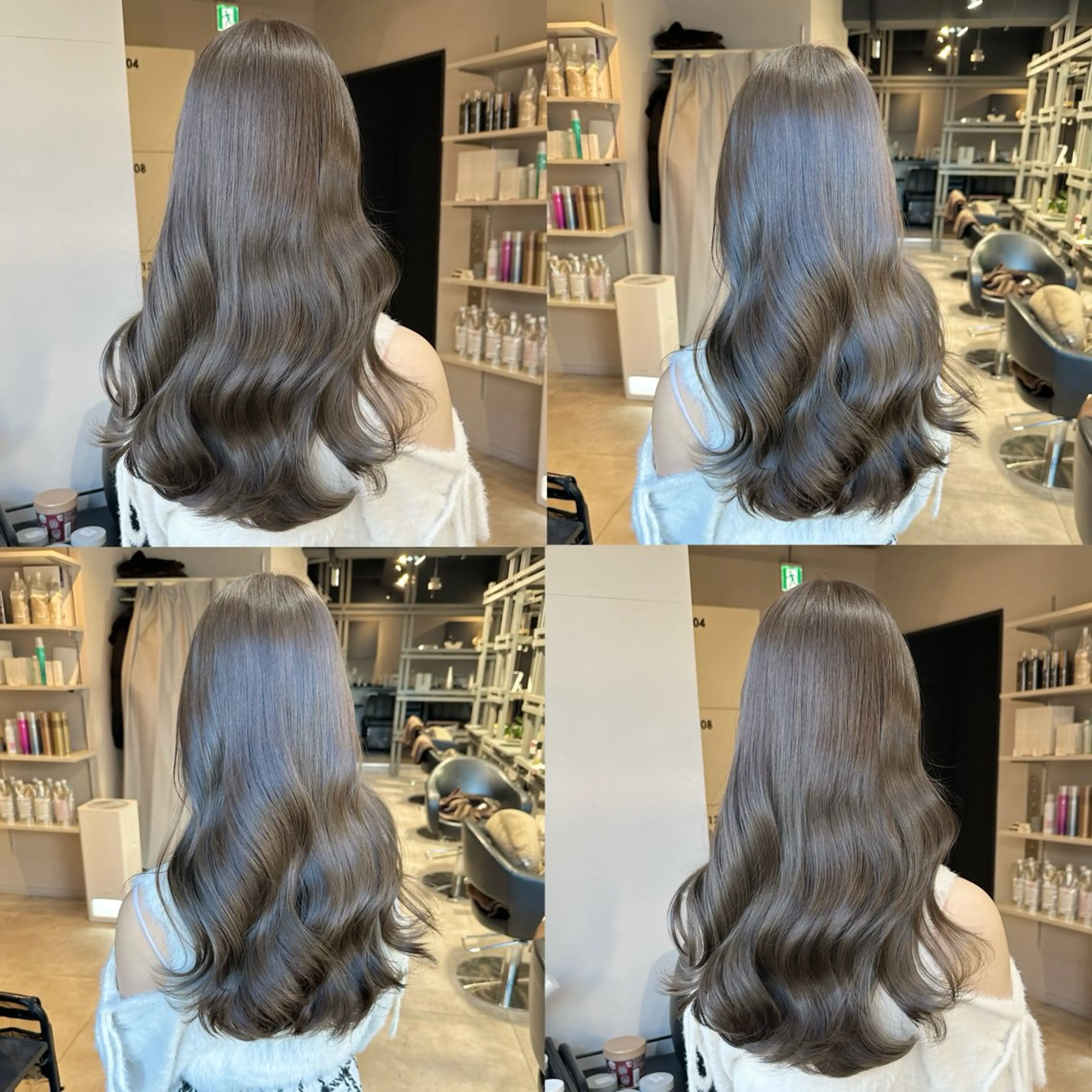 セミロング KURO/韓国ヘア /レイヤーカットのヘアスタイル