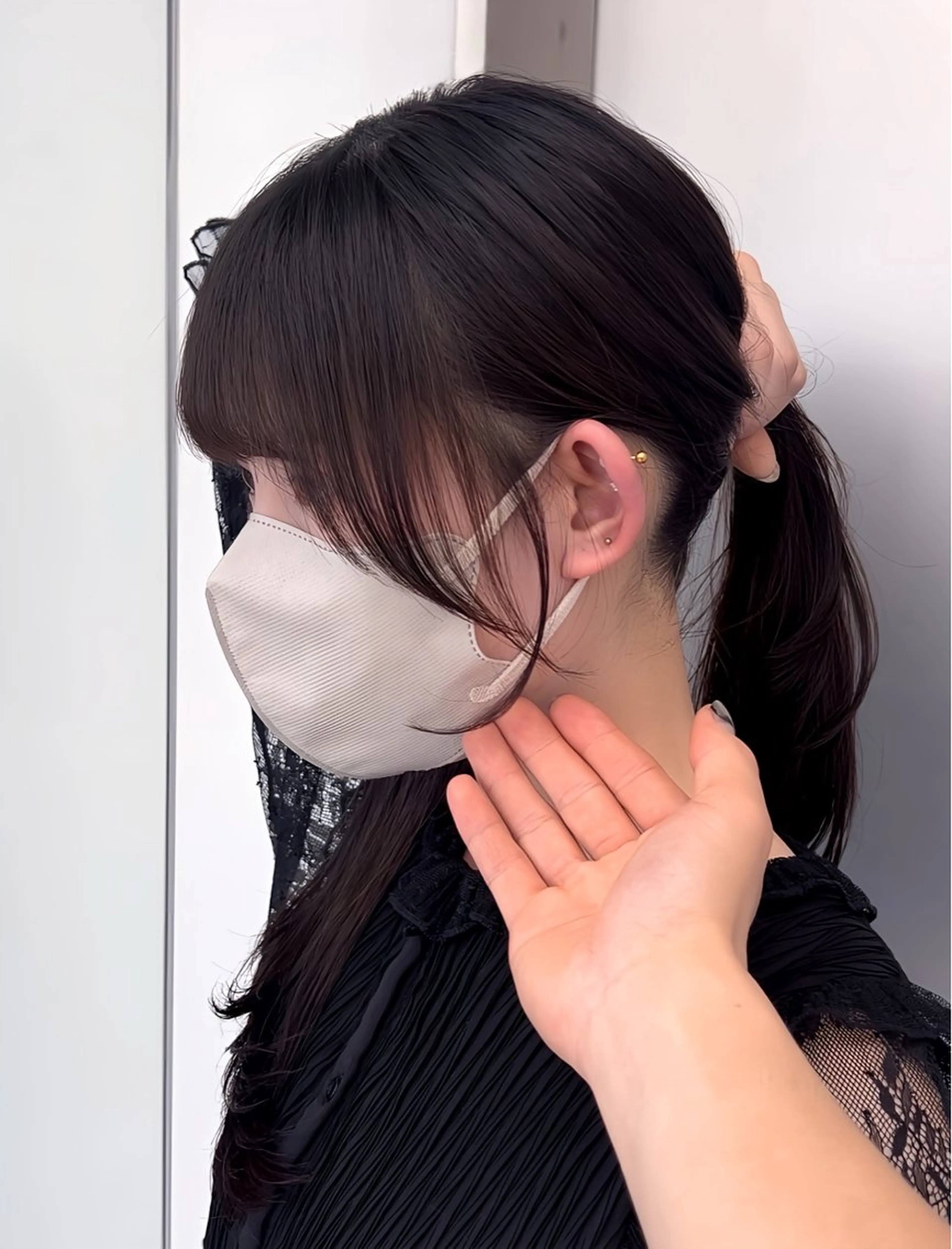 ミディアム AISA viewNAGOYAのヘアスタイル