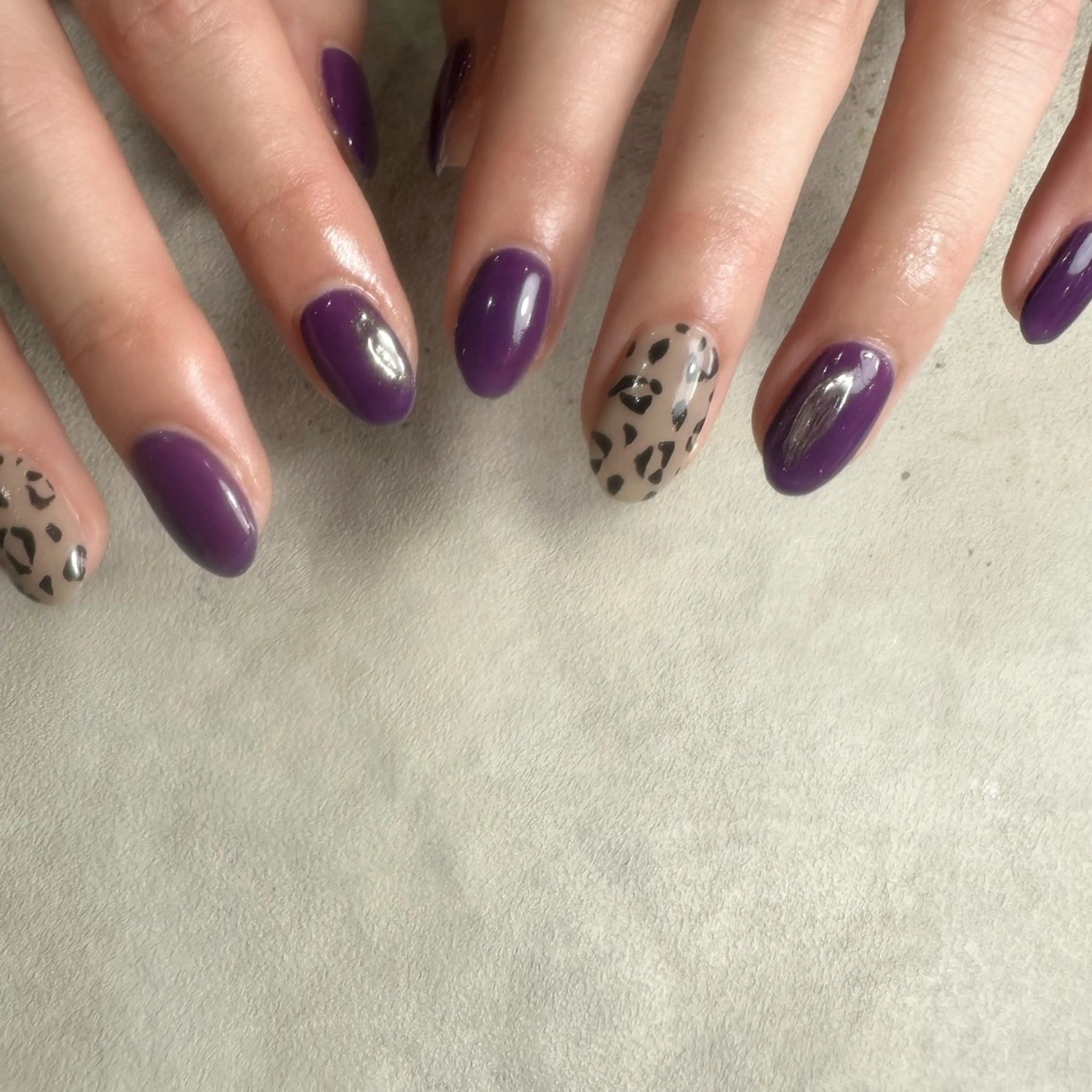 ネイル アニマル柄 nailroom Anmie.のネイルデザイン