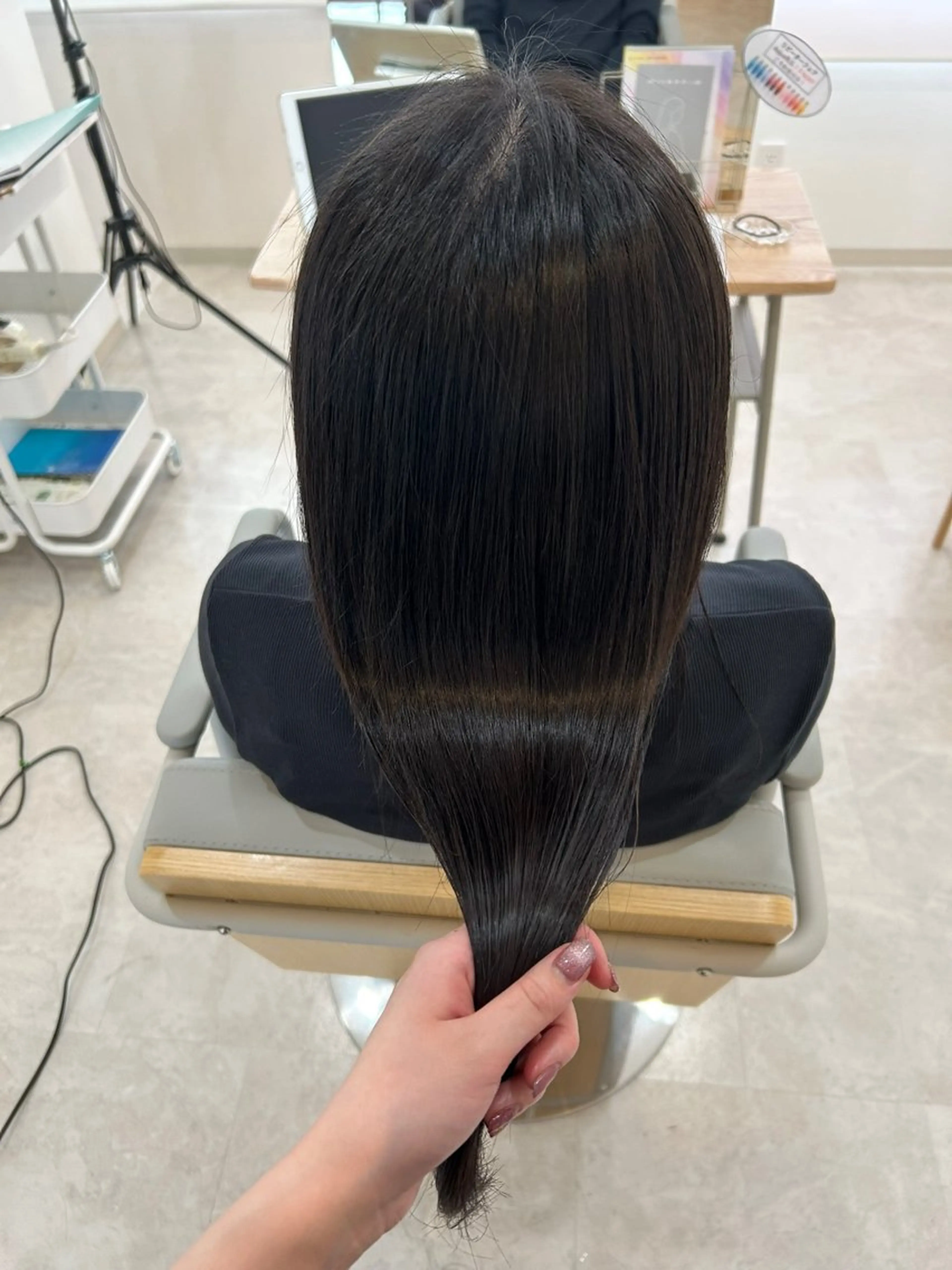 縮毛矯正 青木 優雅のヘアスタイル