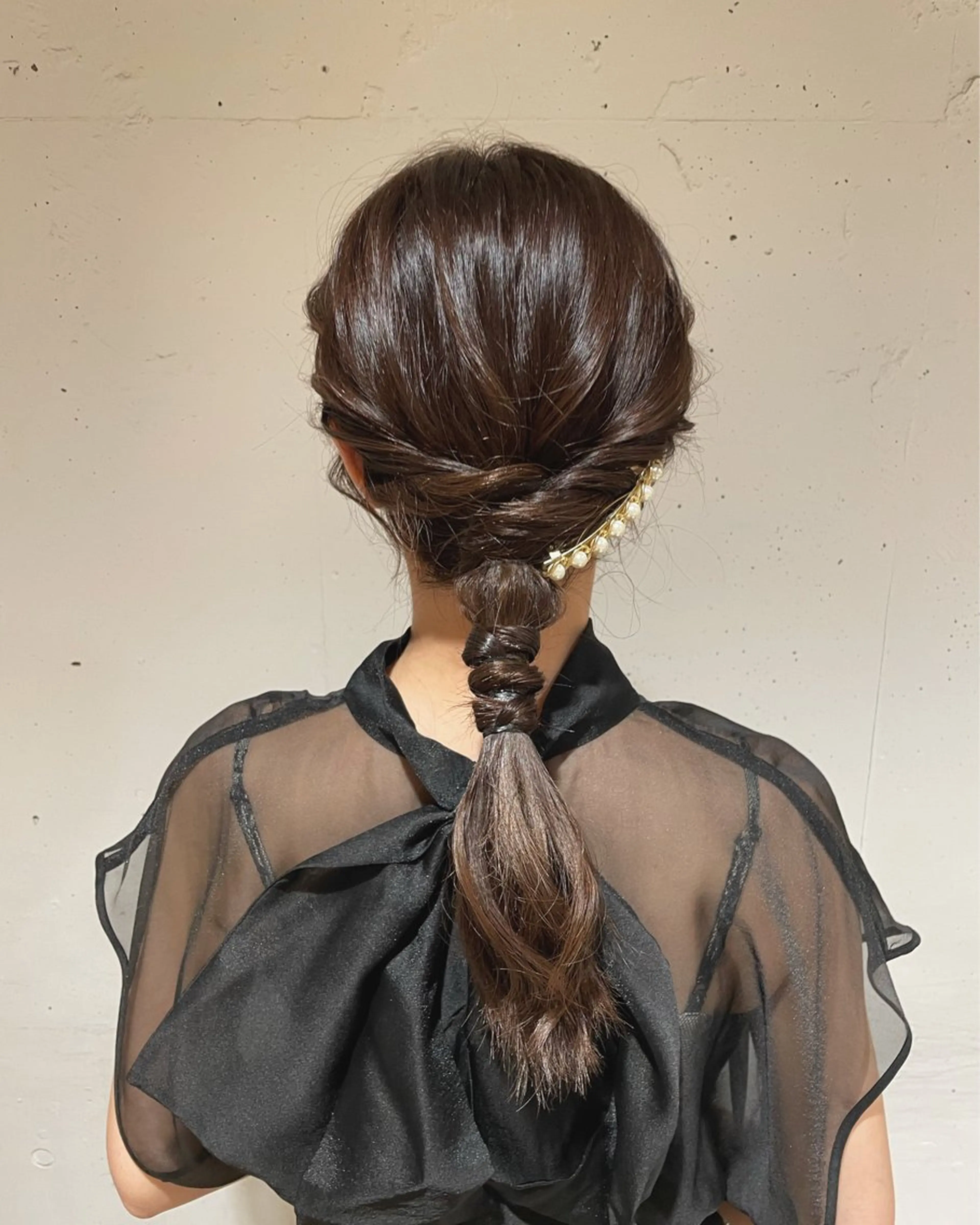 ロング カラー ヘアアレンジ ヘアセット 髪質改善/縮毛/新宿 🫧SUZUKA🫧のヘアスタイル