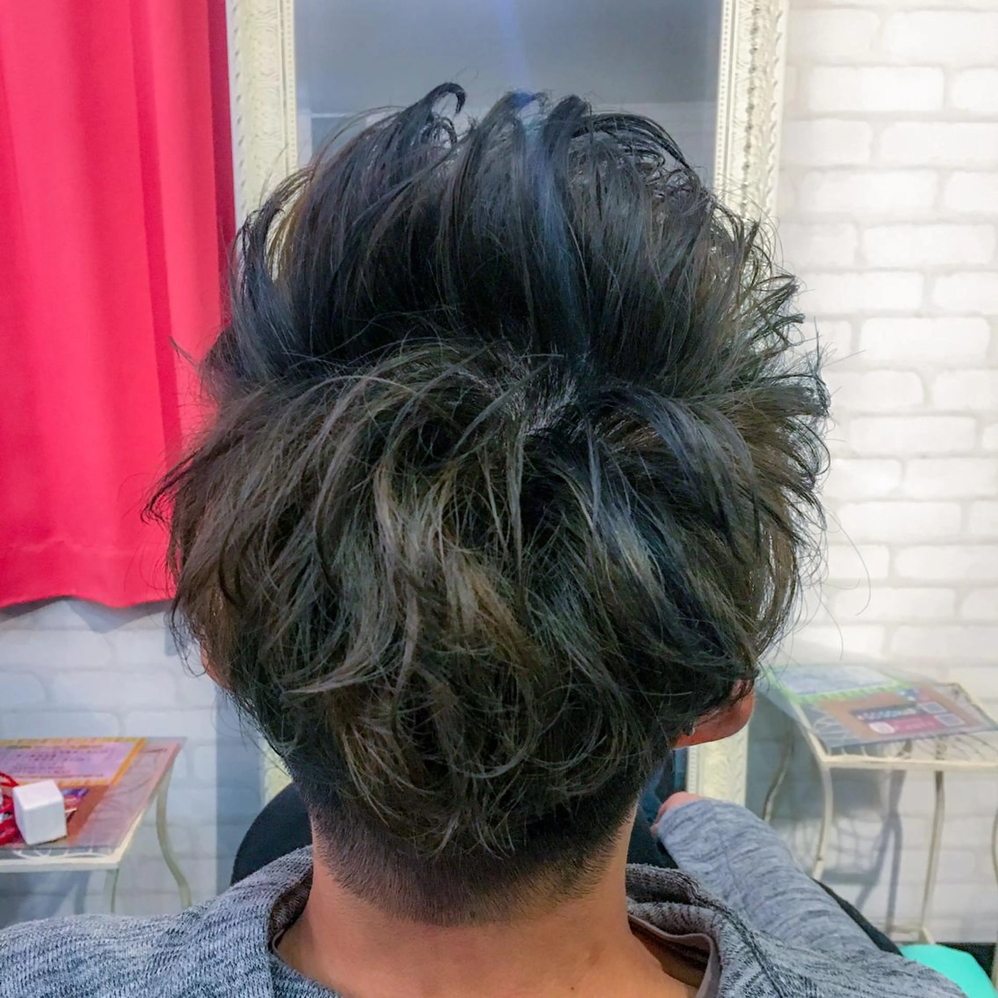 ショート メンズ メンズパーマ Kimura Shinyaのヘアスタイル