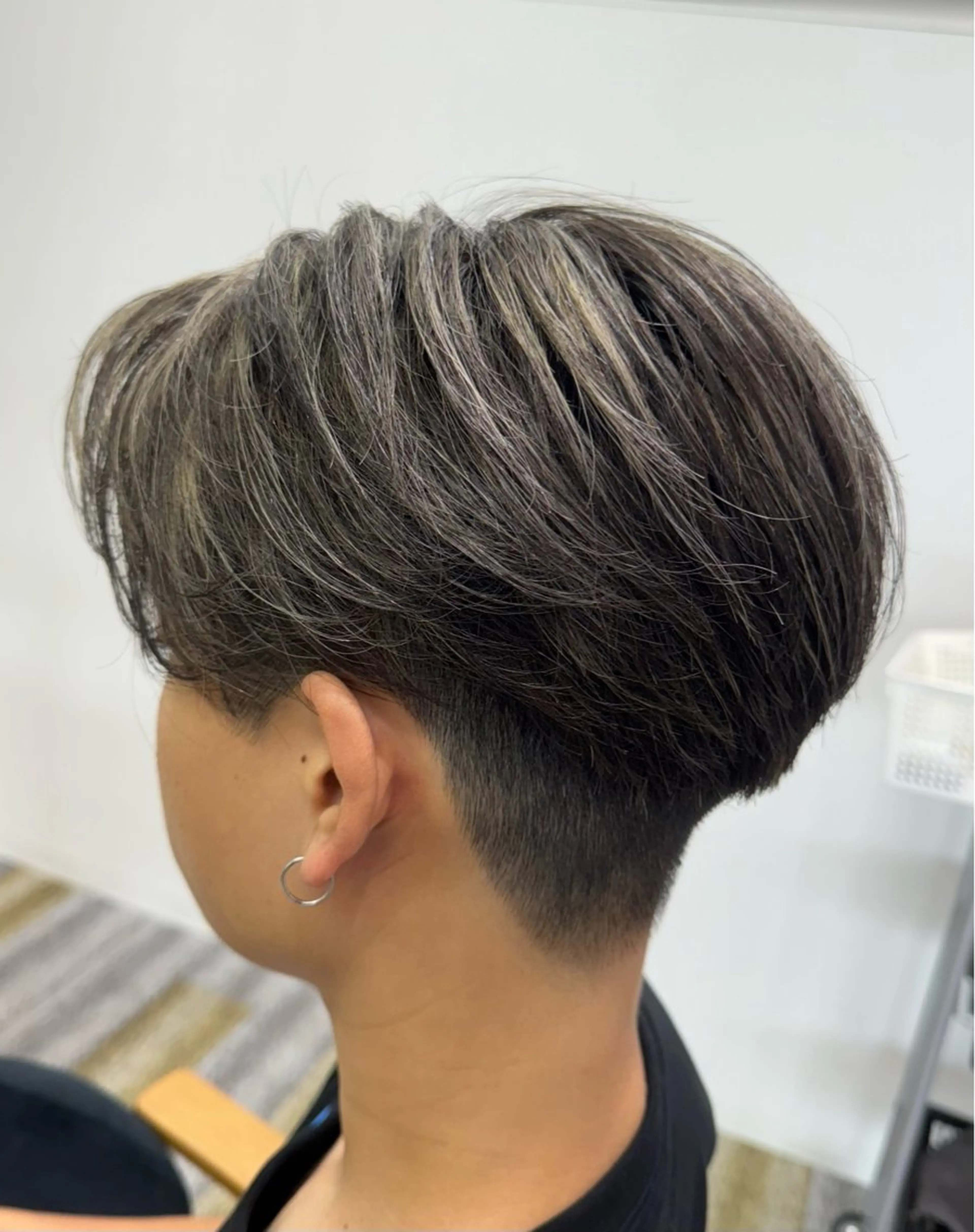 ショート カラー メンズ カット ヘアカラー 【メンズ特化】岩瀬 武【メンズパーマ】のヘアスタイル