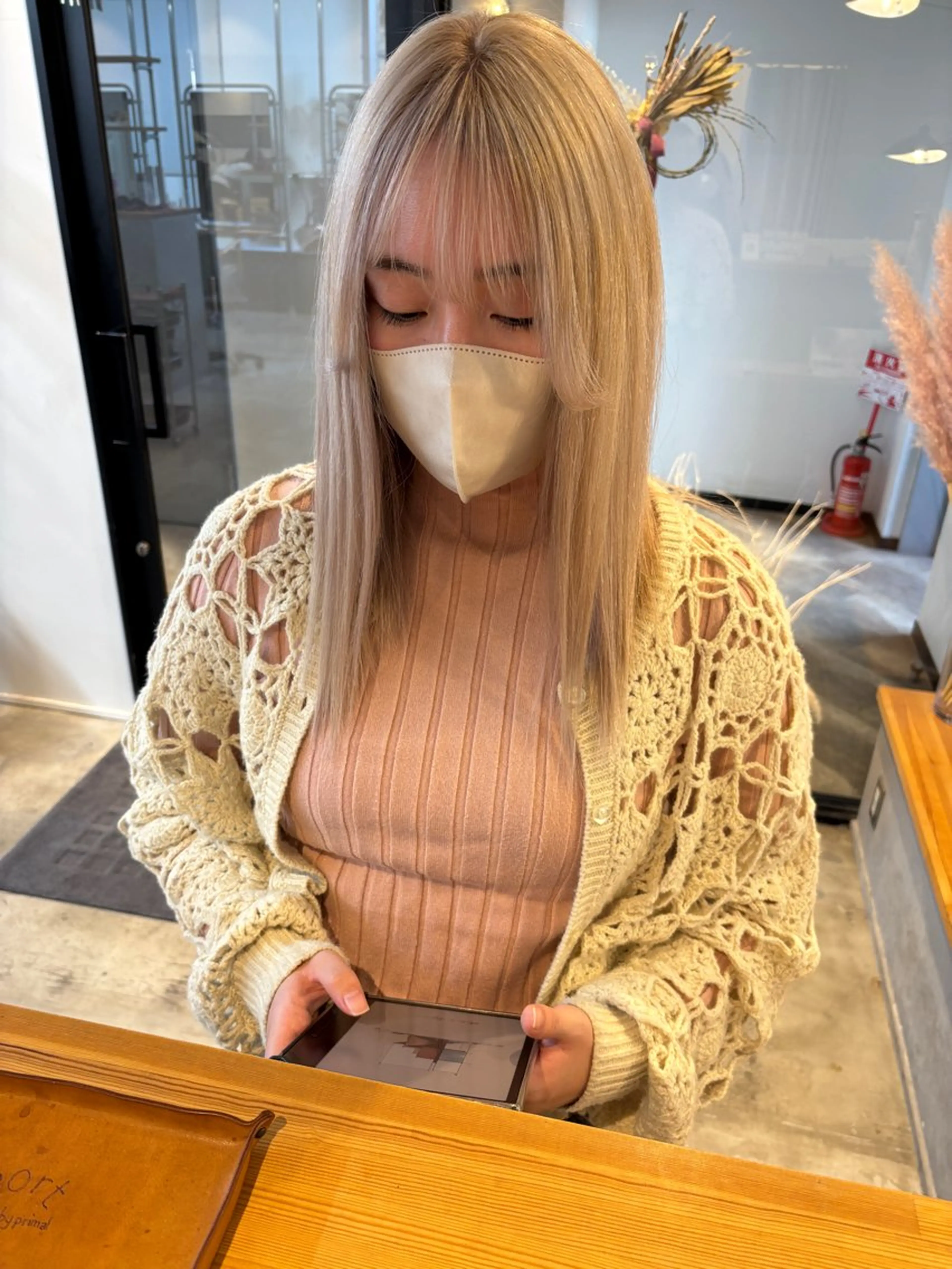 セミロング カラー 🌼ハイライト透明感 🌼maiのヘアスタイル