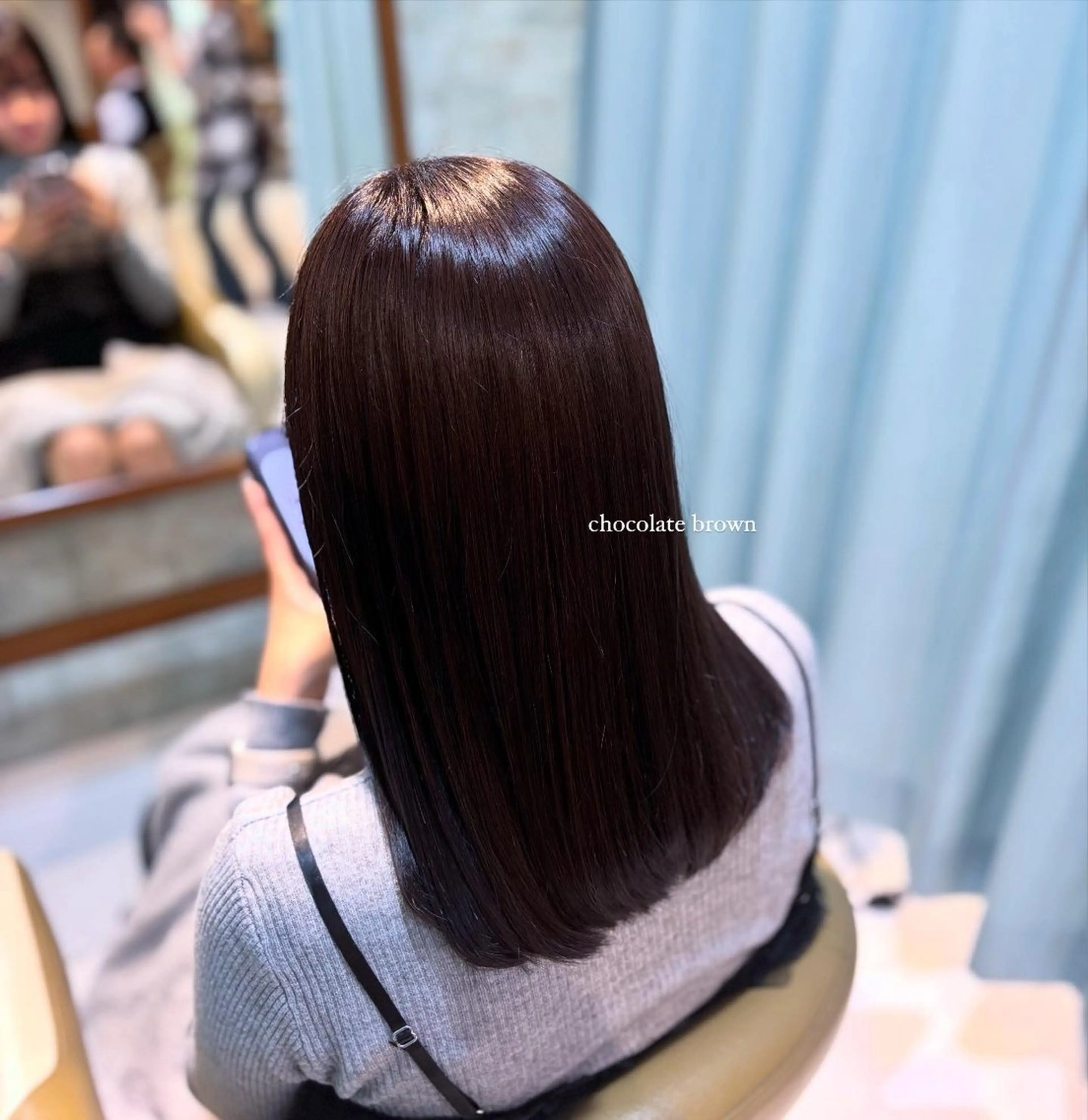 カラー epris 山本 美海のヘアスタイル