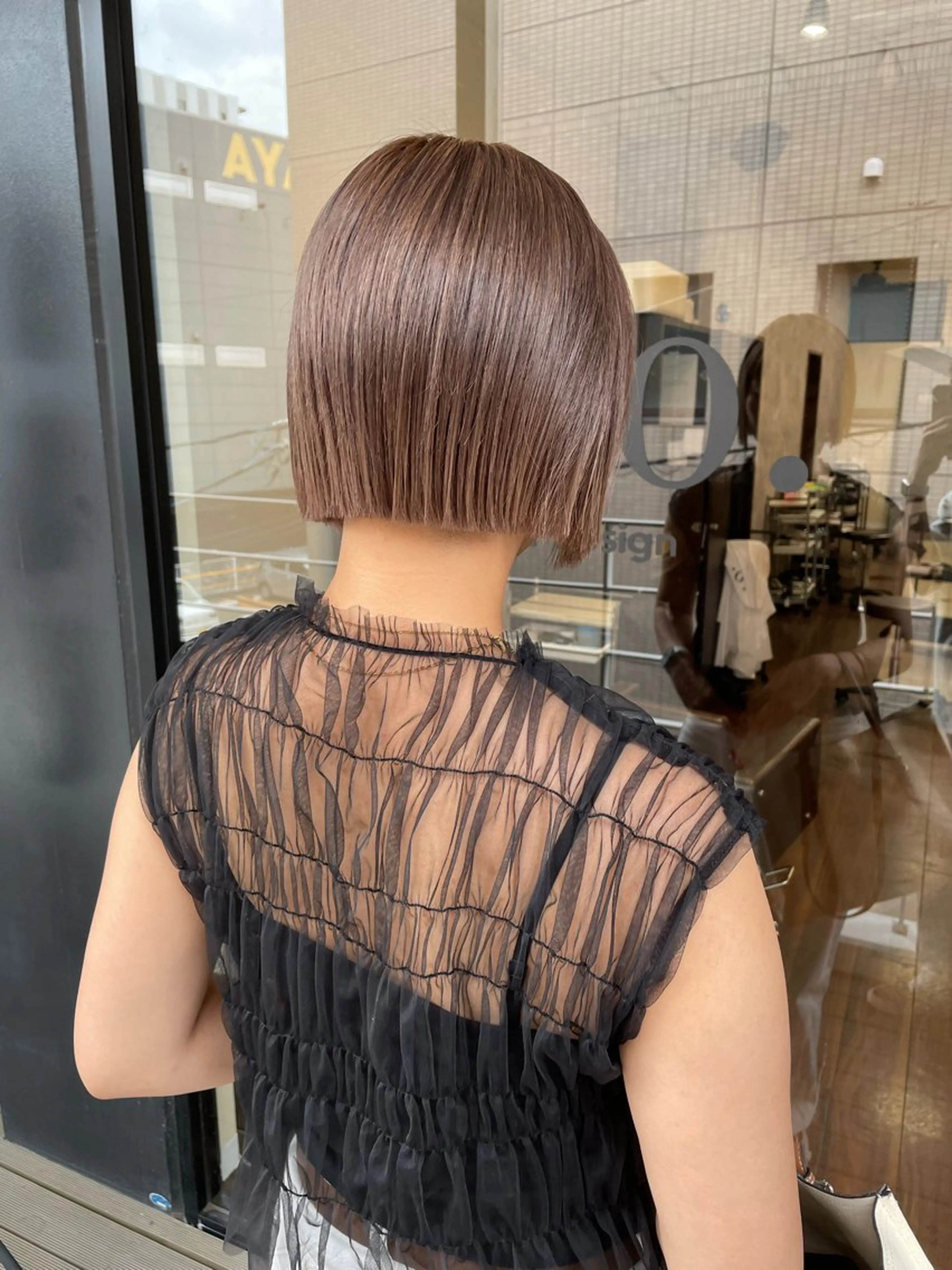 ショート ボブ ヘアカラー トリートメント Seiya/ sio.hairのヘアスタイル