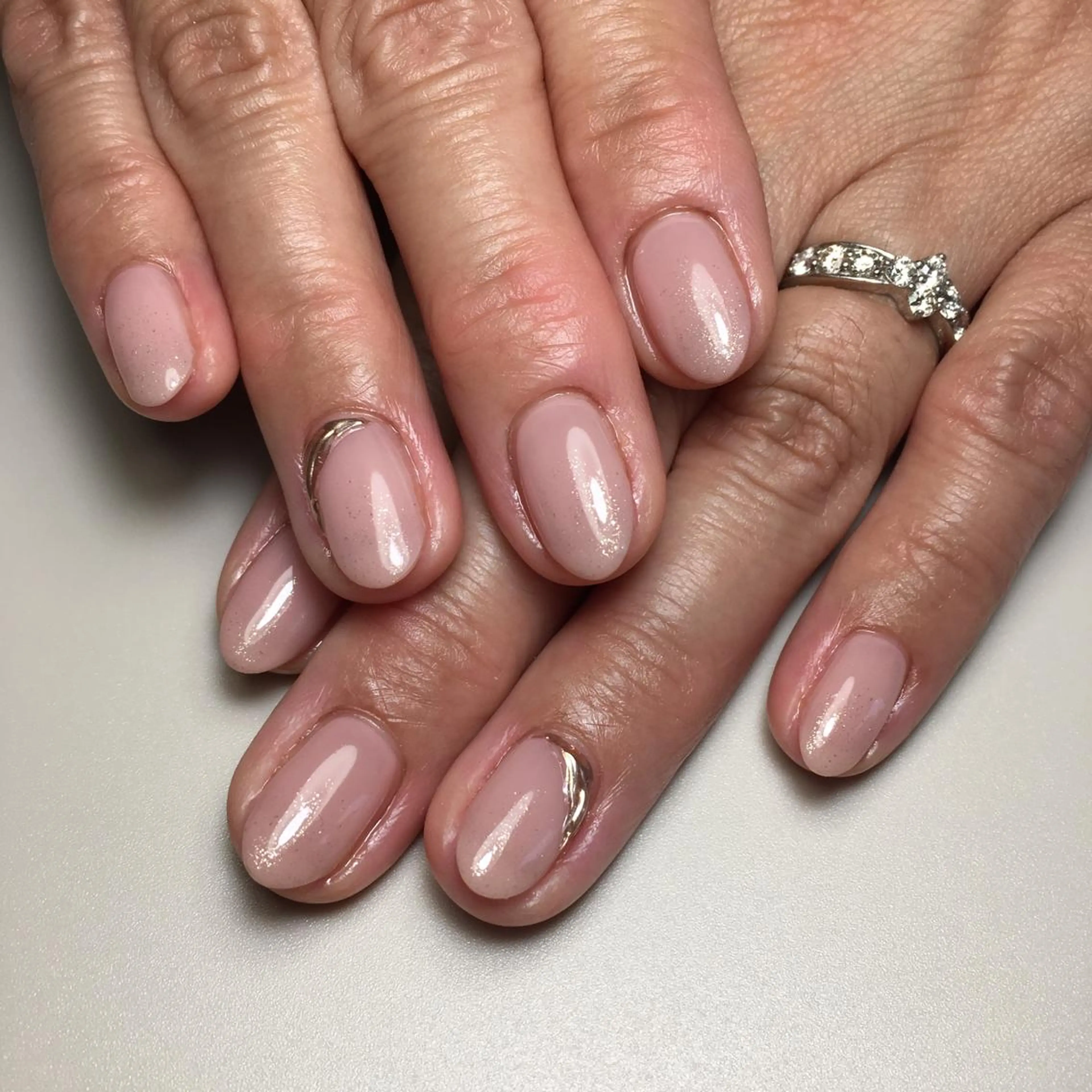 ネイル アートネイル ミラーネイル kipinail 川﨑えりかのネイルデザイン