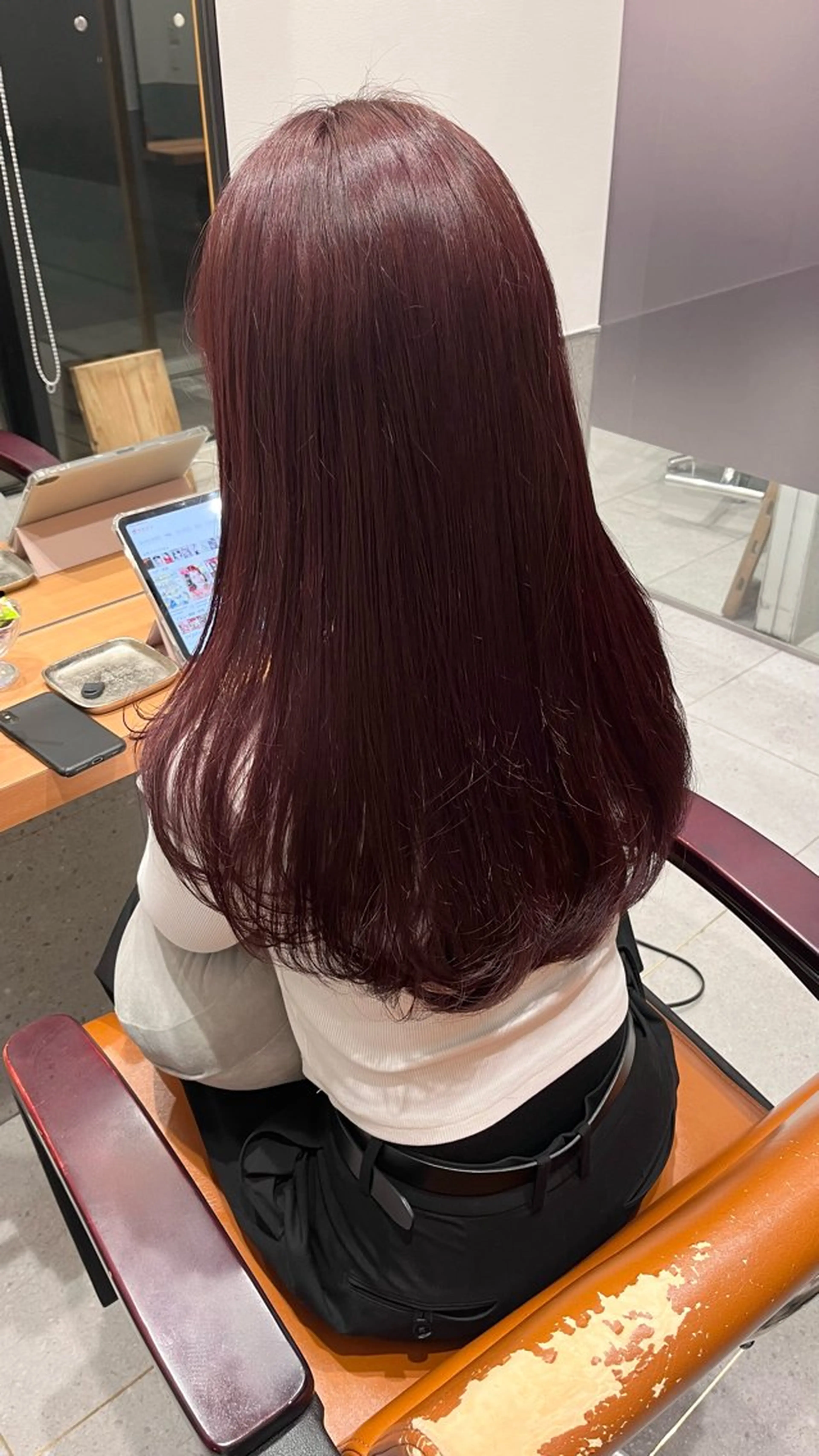 ロング カラー カット ヘアカラー トリートメント classic 新横浜所属・大人girly🛋️ 🤍yukakoのヘアスタイル