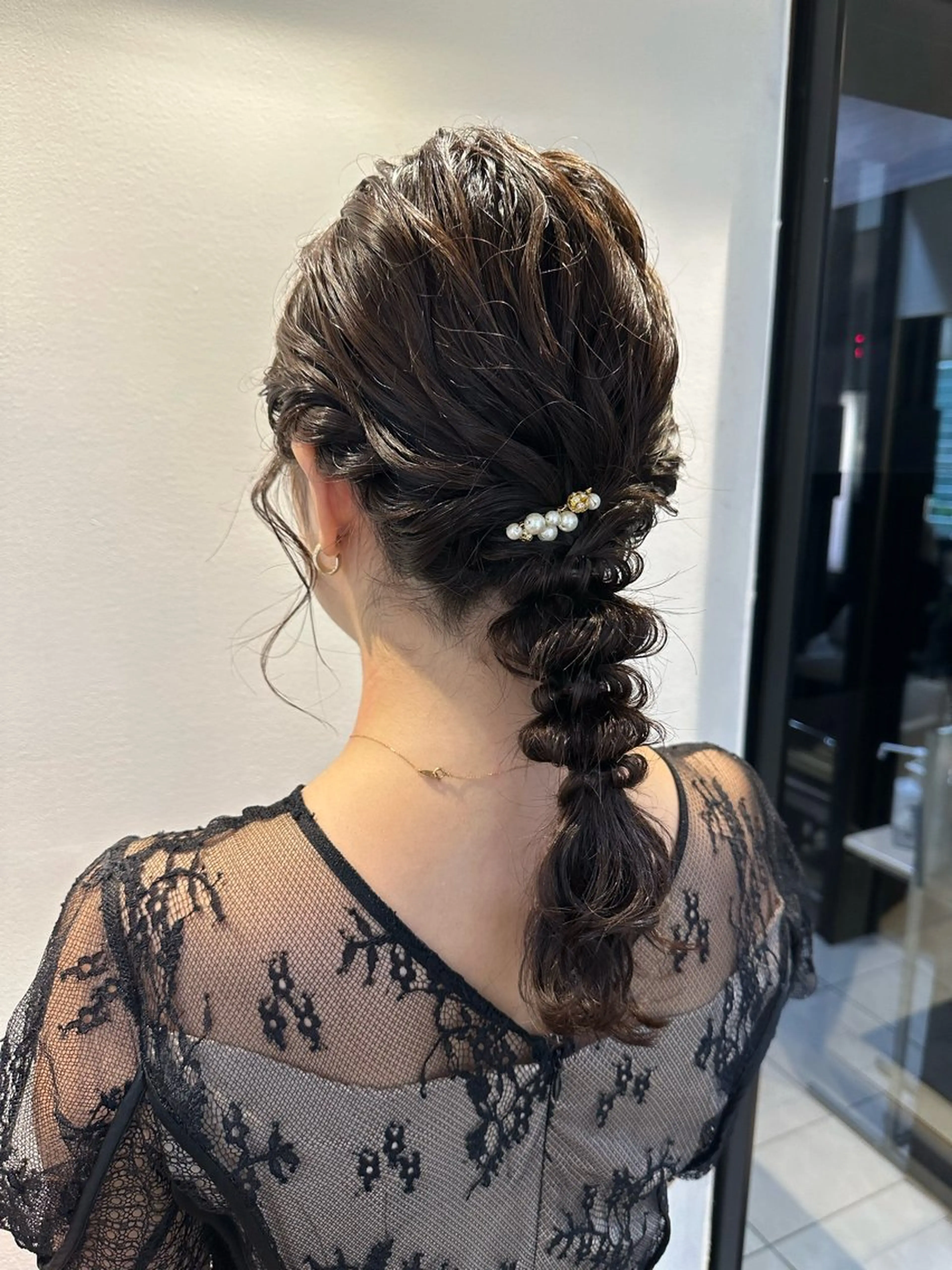 セミロング LEWIN ginza所属・🫧パーマモデル /mikuのヘアスタイル