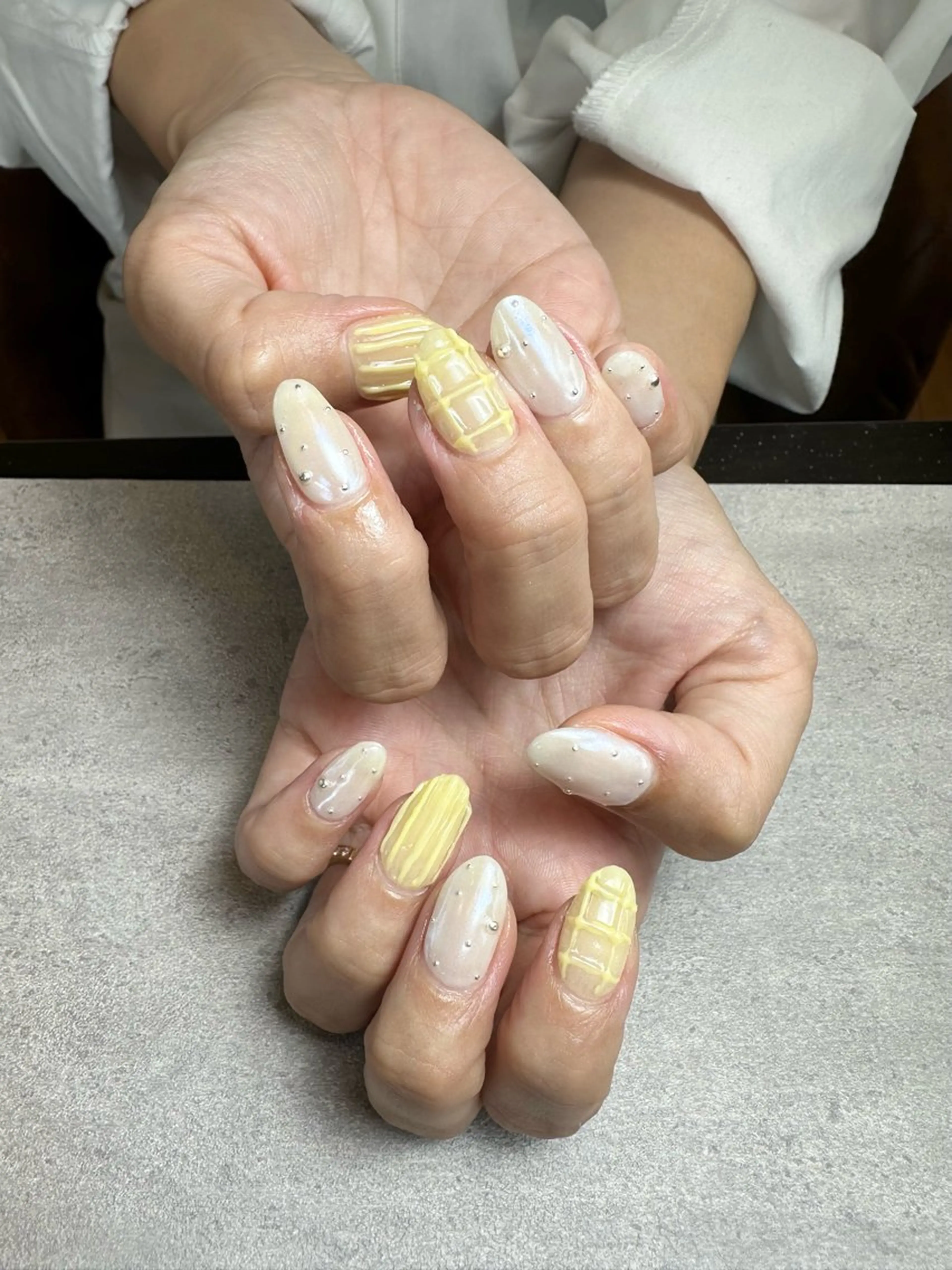 ネイル パステルネイル 春ネイル nailroom Anmie.のネイルデザイン