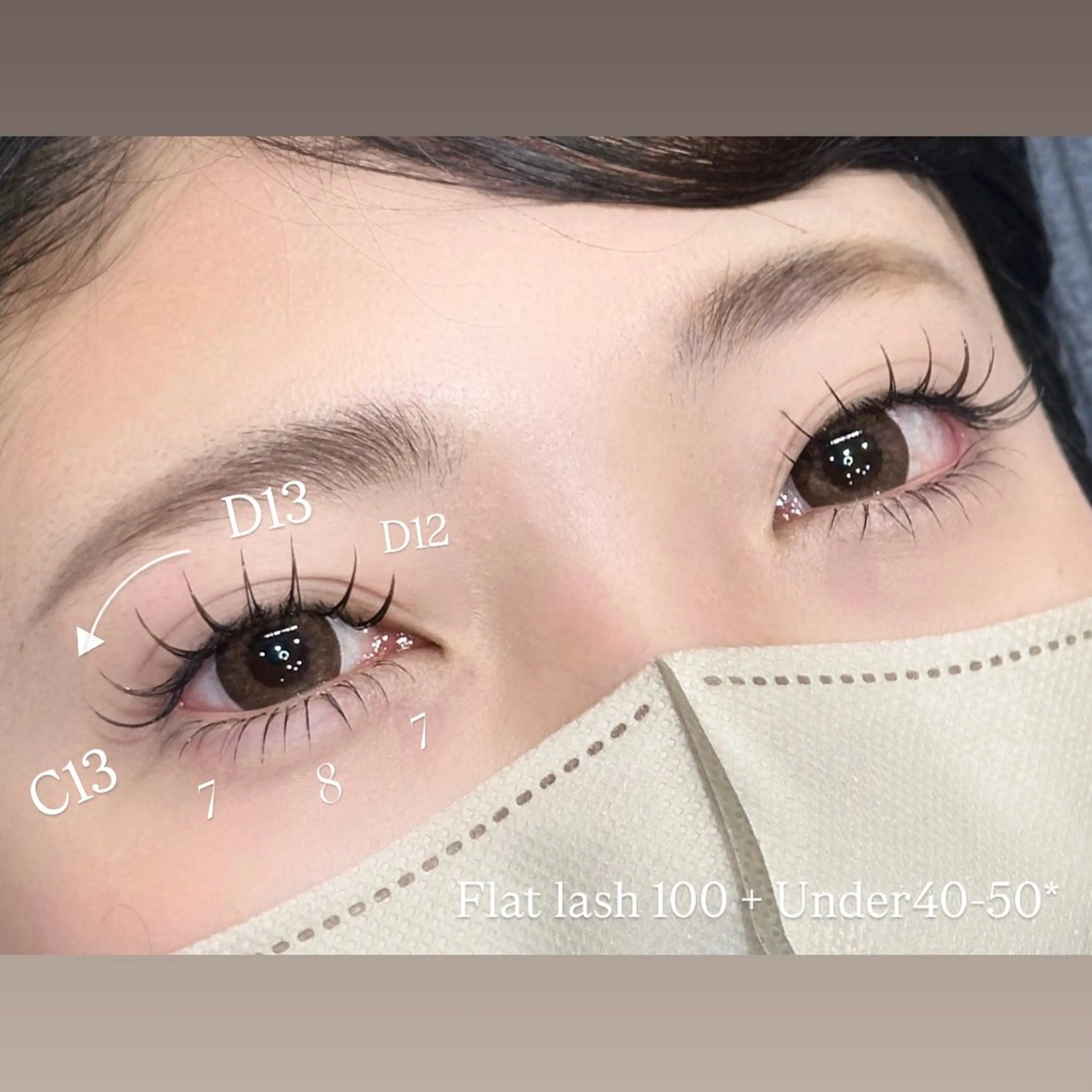 マツエク・マツパ マツエク AILEEN *のマツエク・マツパデザイン