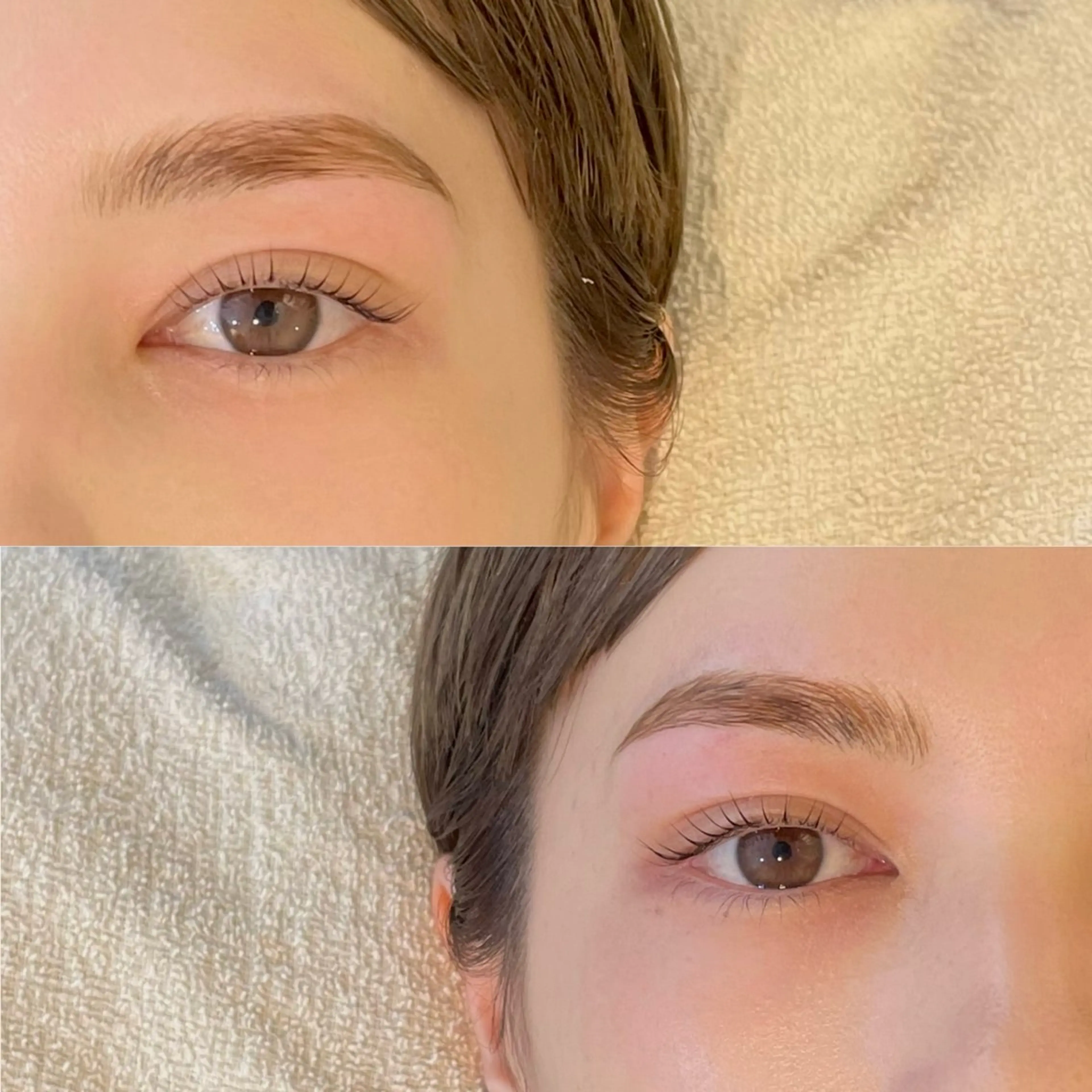 ハリウッドブロウリフト➕まつ毛パーマの写真