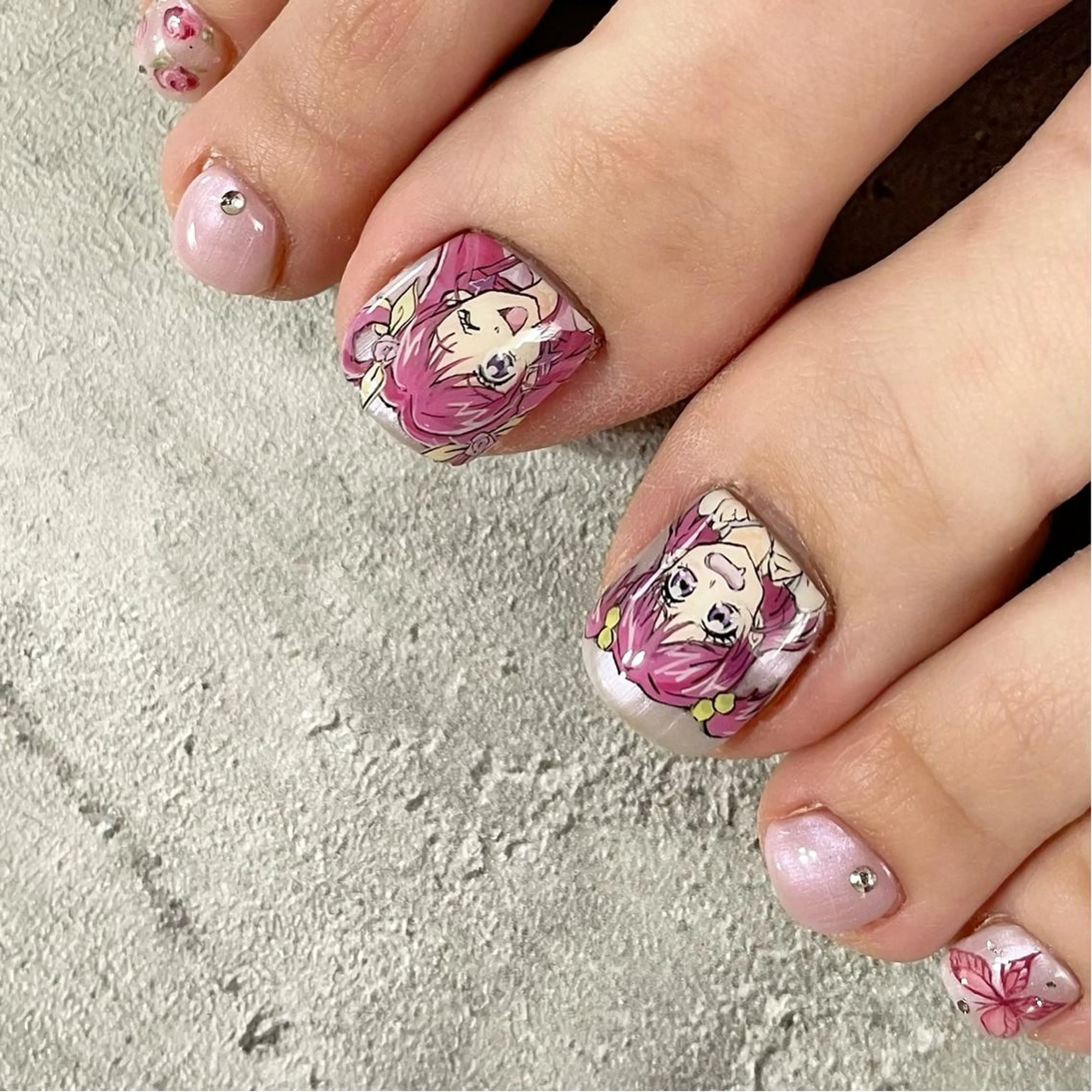 ネイル 東 千夏のネイルデザイン