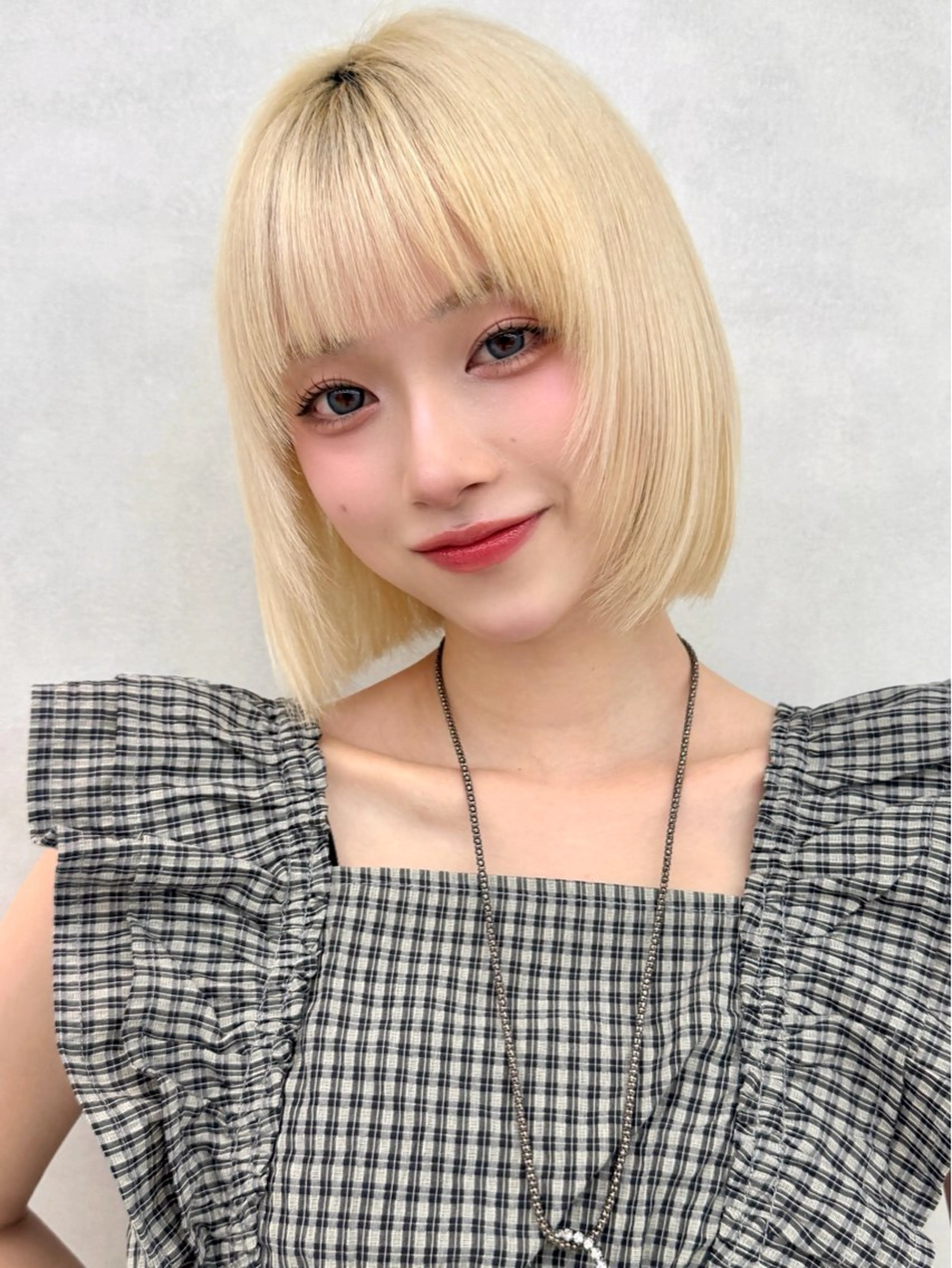 ミディアム 🔮韓国スタイル/艶 カラー/あやか🔮のヘアスタイル