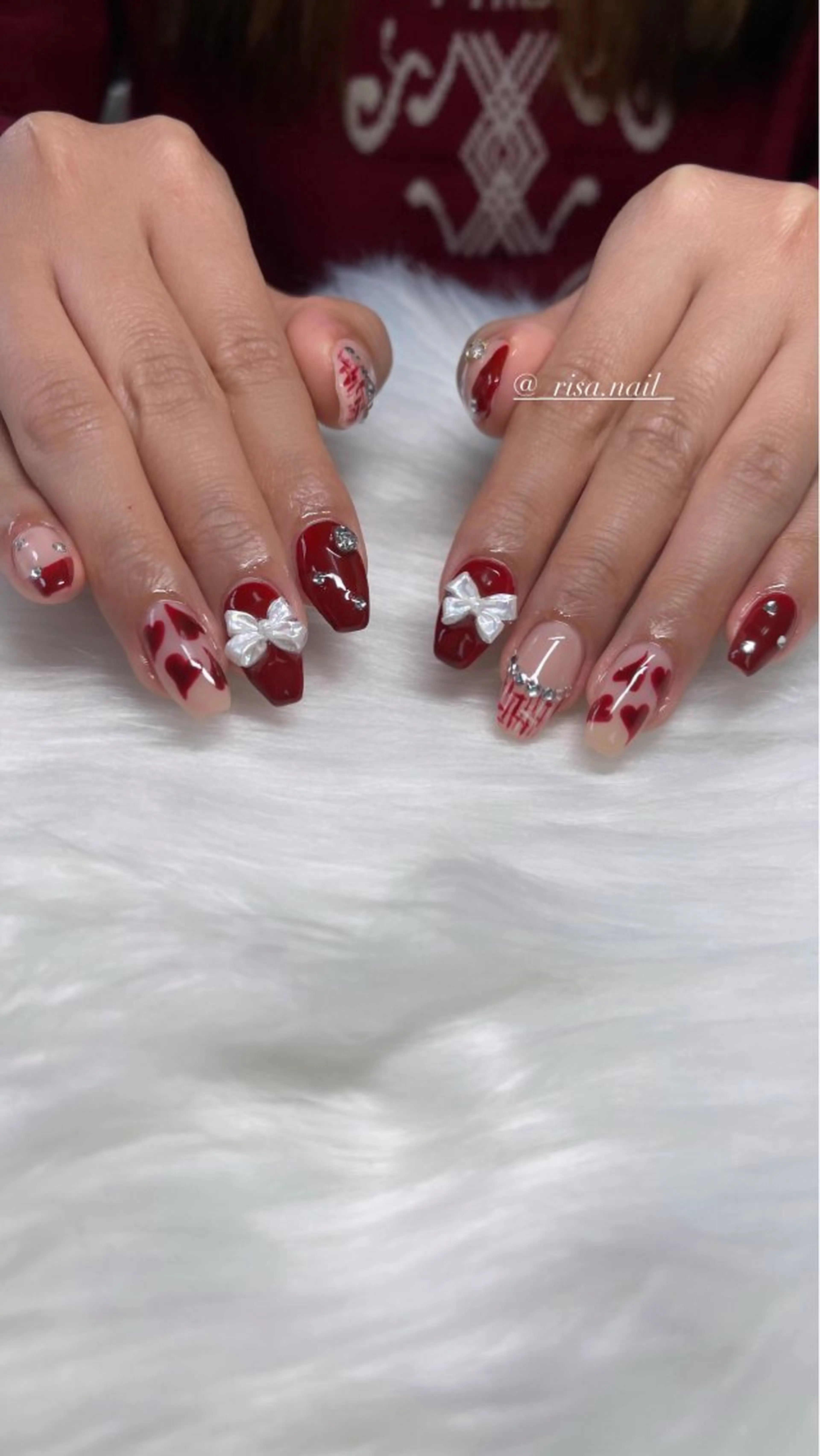 ネイル 🅁nail🪞✨ risa🎀のネイルデザイン