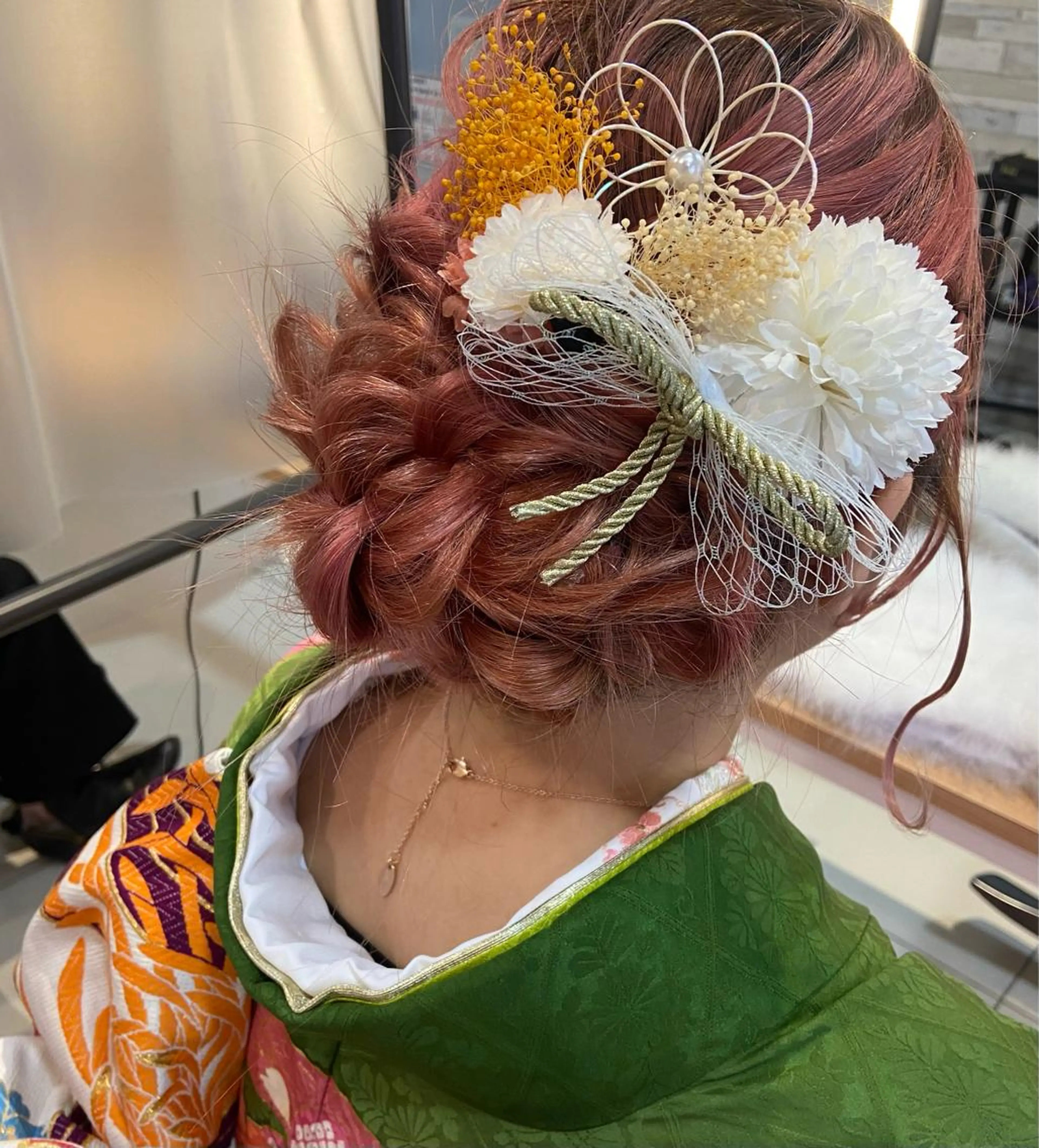 ヘアアレンジ ヘアセット ボブカット/アレンジ /さきのヘアスタイル