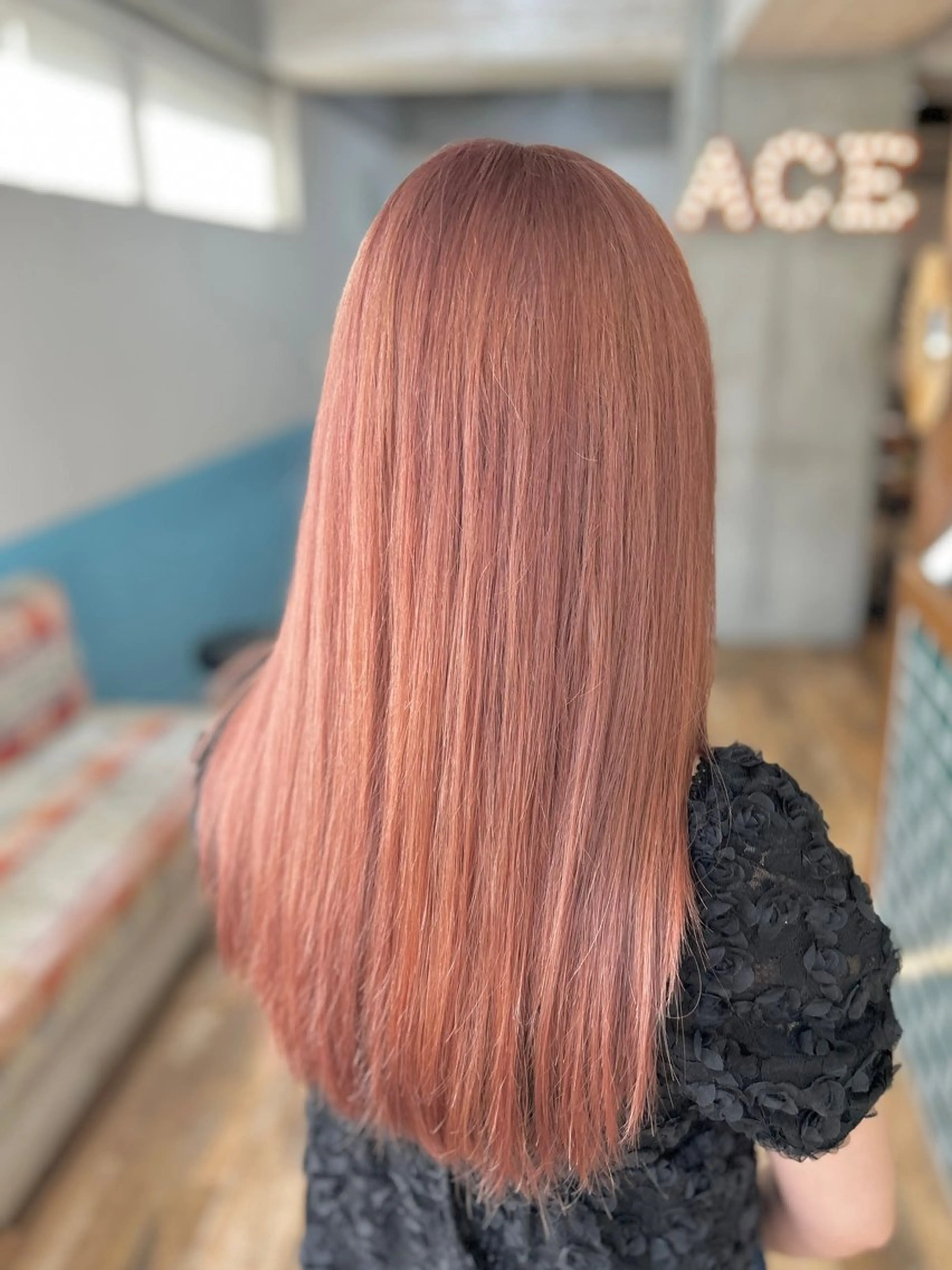 ロング カラー ヘアカラー トリートメント 💖カラー/ブリーチ 💖あつやのヘアスタイル