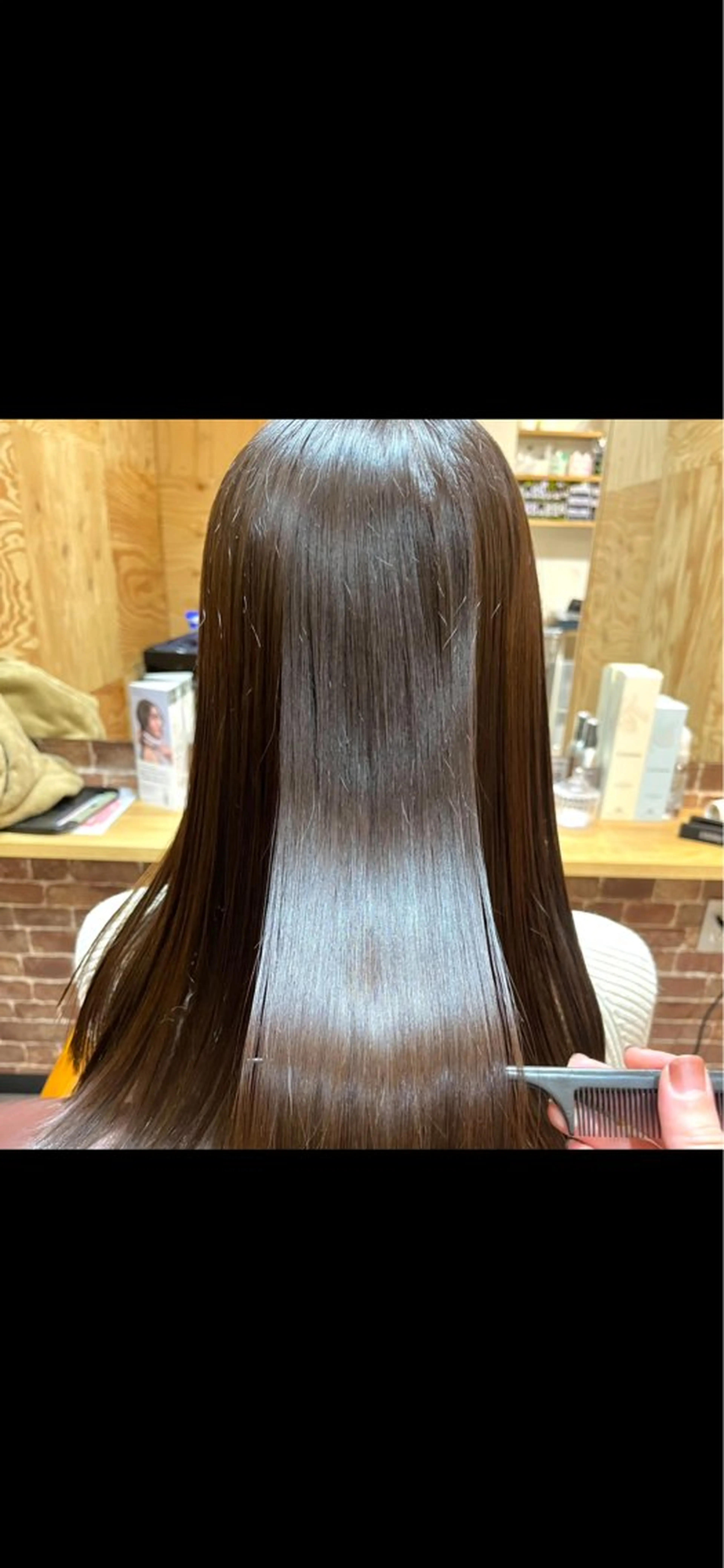 ロング 髪質改善 トリートメント カット ヘアカラー トリートメント 悩み解決×美髪再現性 ◎村上/店長のヘアスタイル