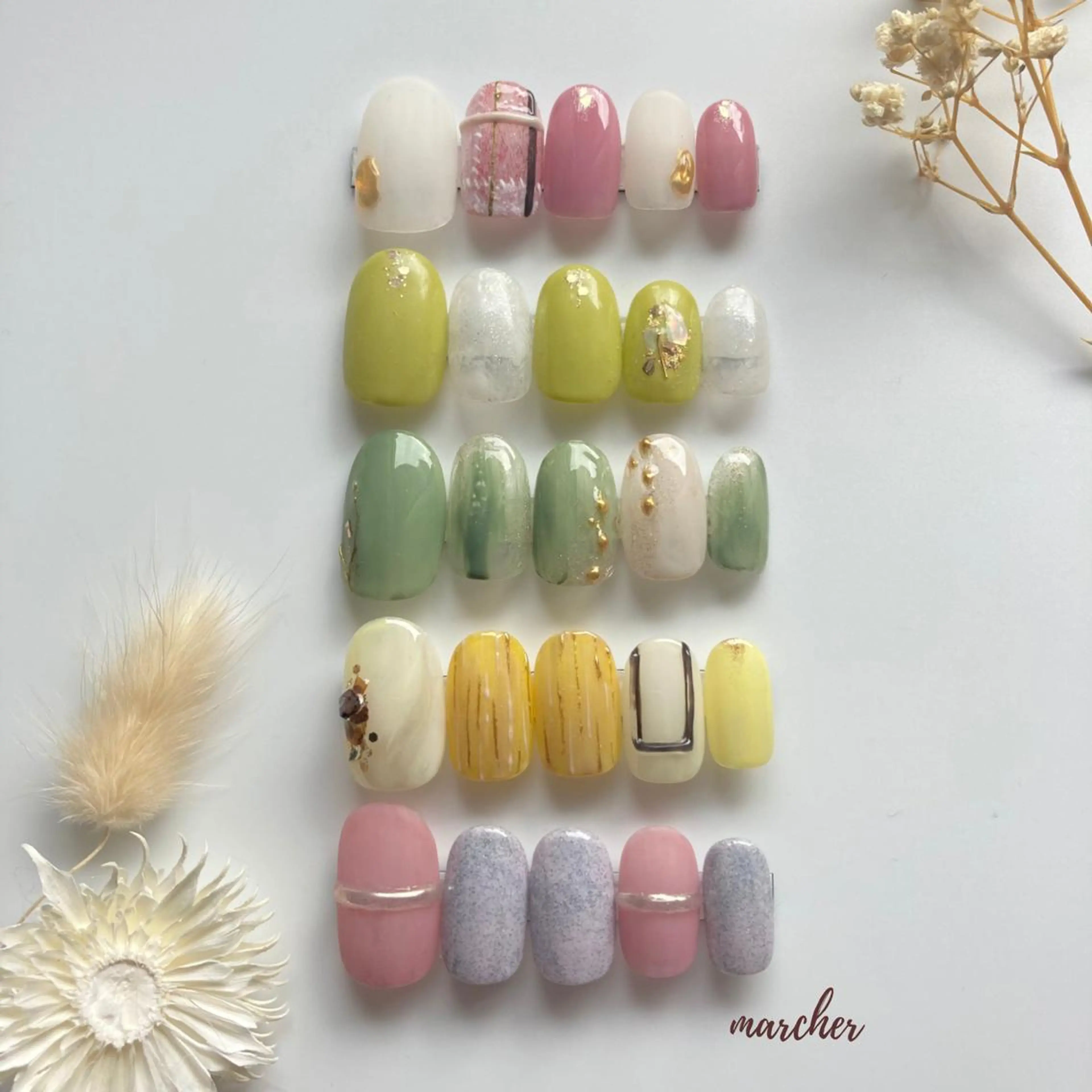 ネイル ハンドネイル Nailbeauty marcherのネイルデザイン
