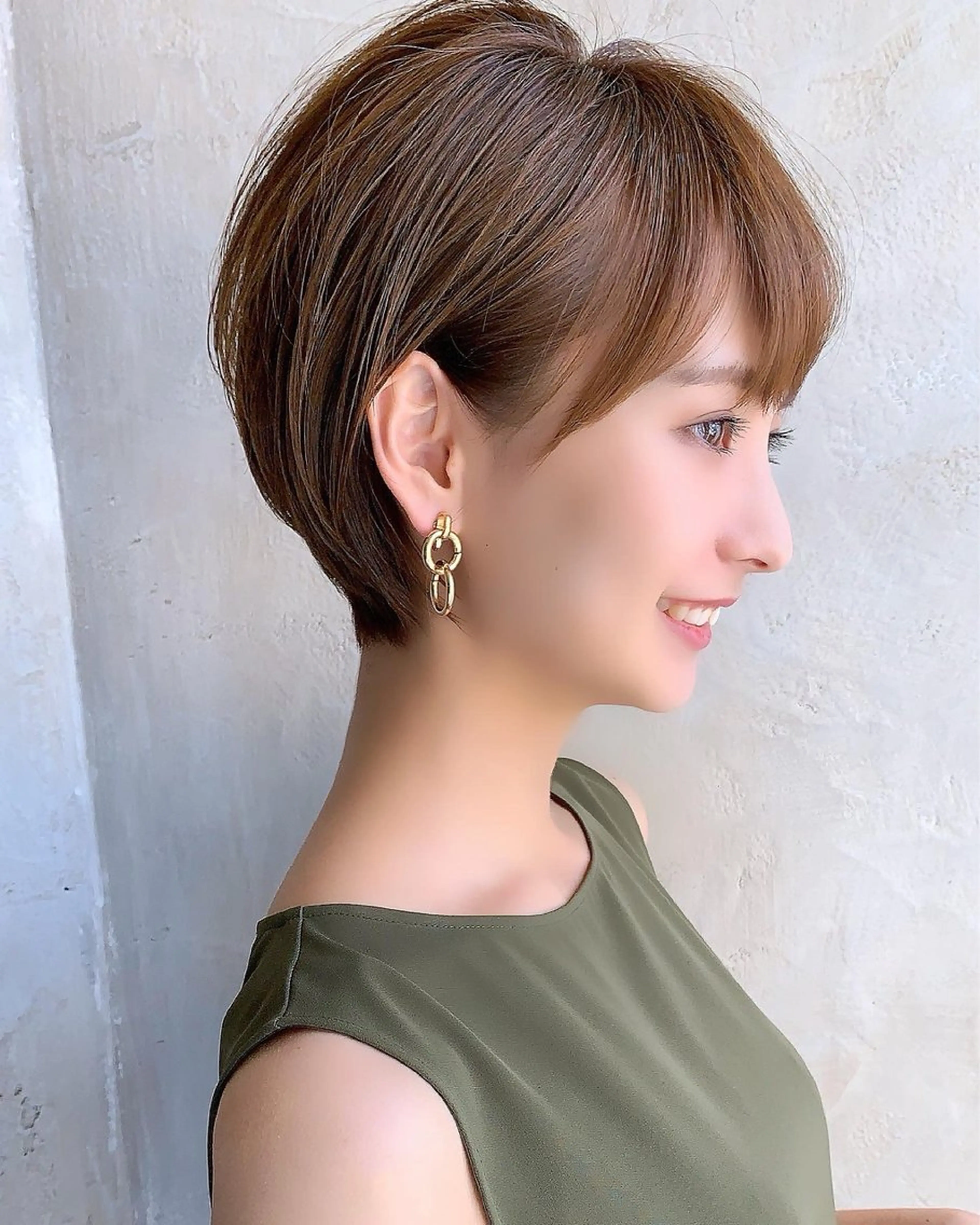 ショート カラー パーマ ショートボブ ボブ 似合わせカット ショートヘア 小顔カット カット ヘアカラー トリートメント ショート、ボブの神✨ 峯朋也✂︎✨のヘアスタイル