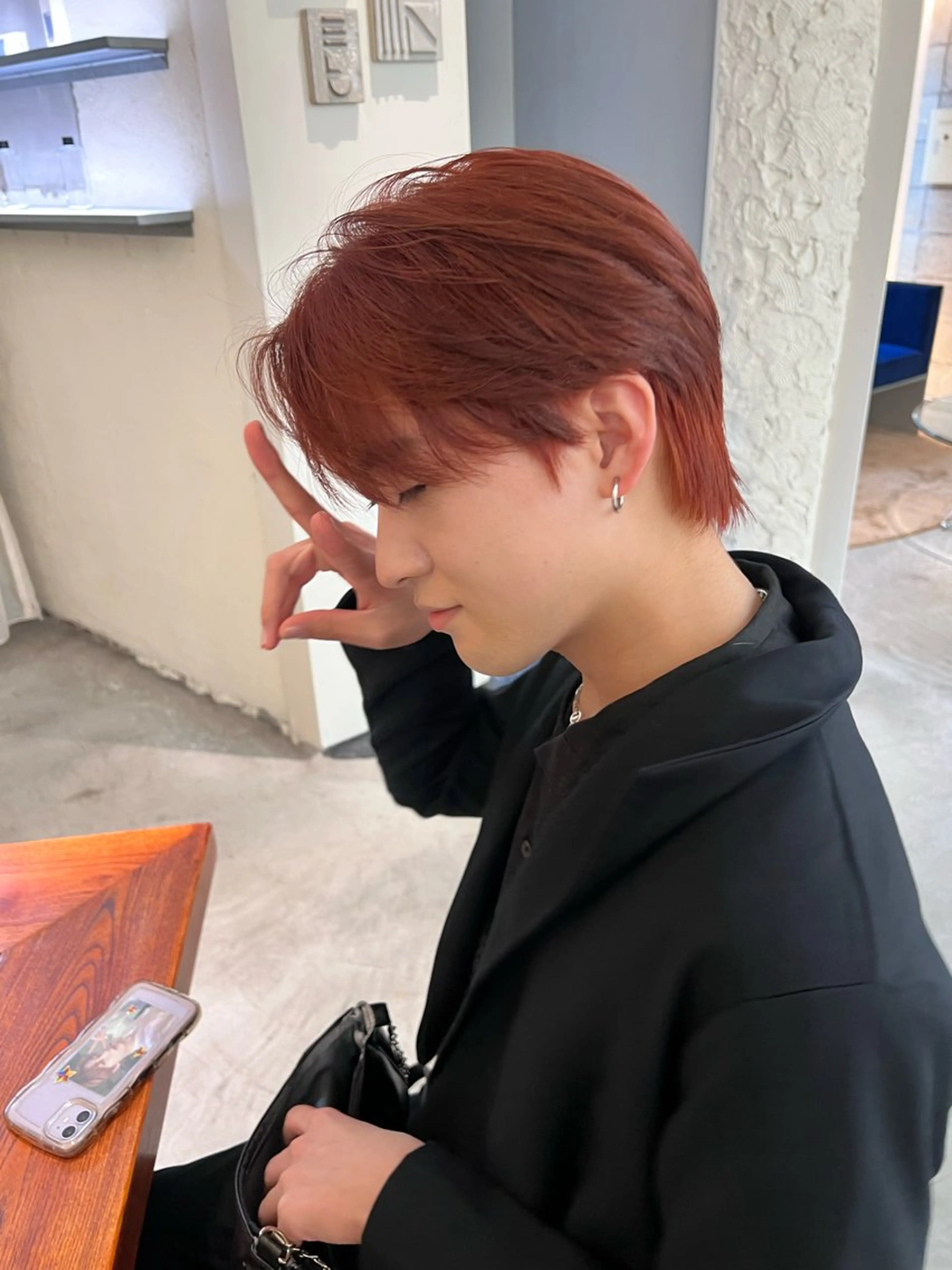 ショート メンズ カット ヘアカラー haco＋所属・圧倒的デザイン力 店長🎨RENAのヘアスタイル