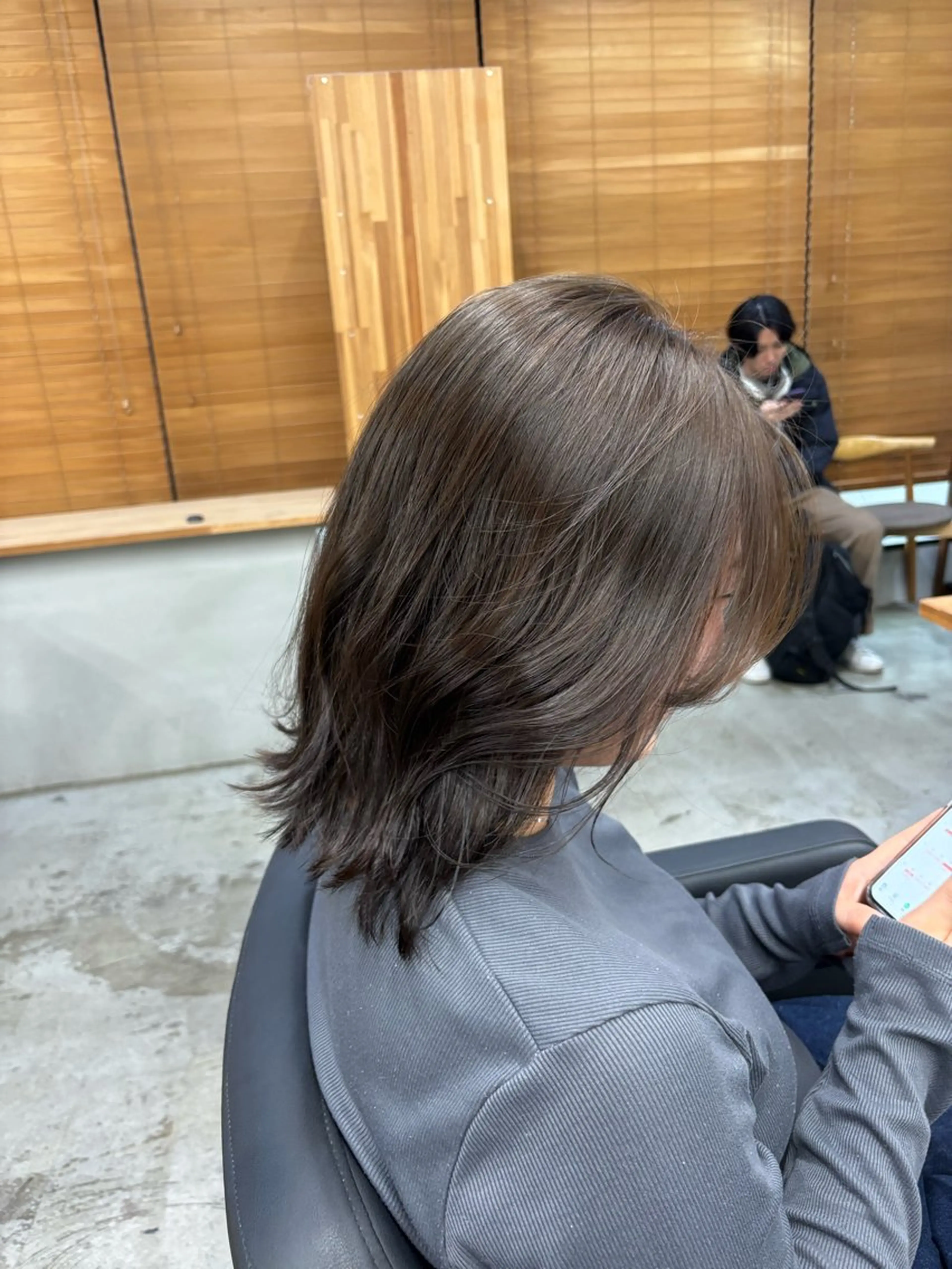 ミディアム カラー カット ヘアカラー mono / Manatoのヘアスタイル