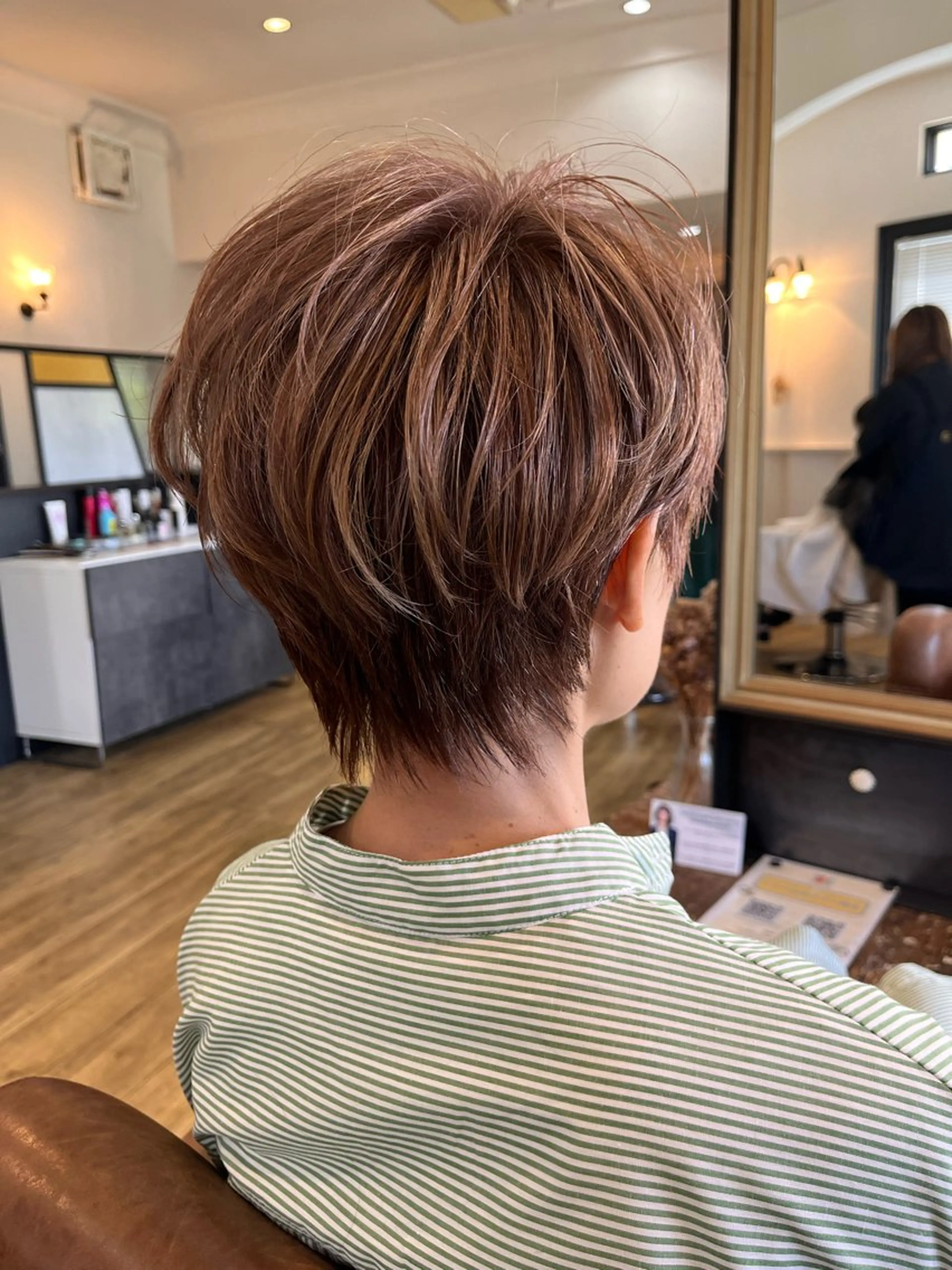 ショート 上坪 あずさのヘアスタイル