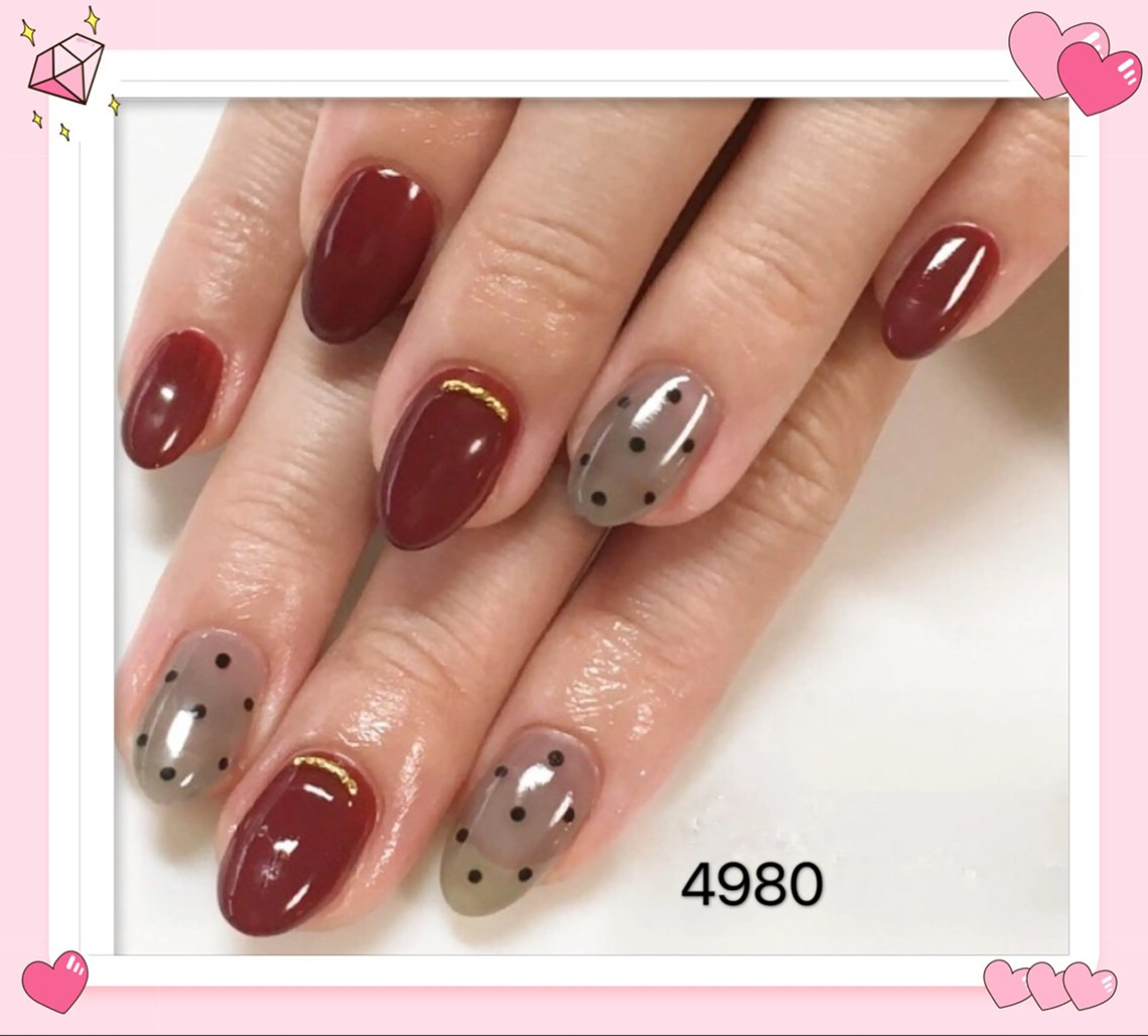 ネイル ハンドネイル 蒲田2分 アキのネイルデザイン