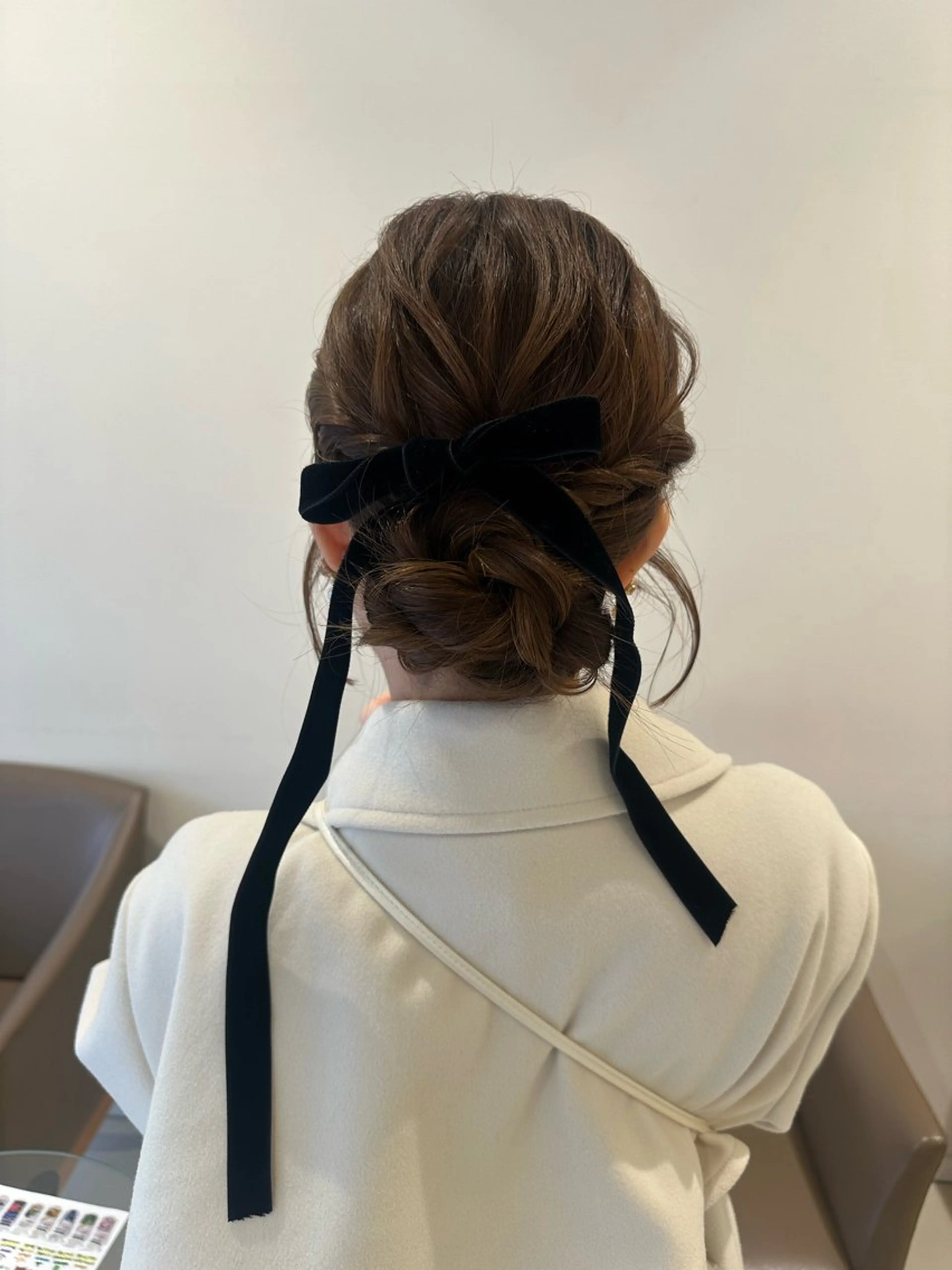 ロング カラー ヘアアレンジ タイトボブ個性派カラ ーAKANEのヘアスタイル