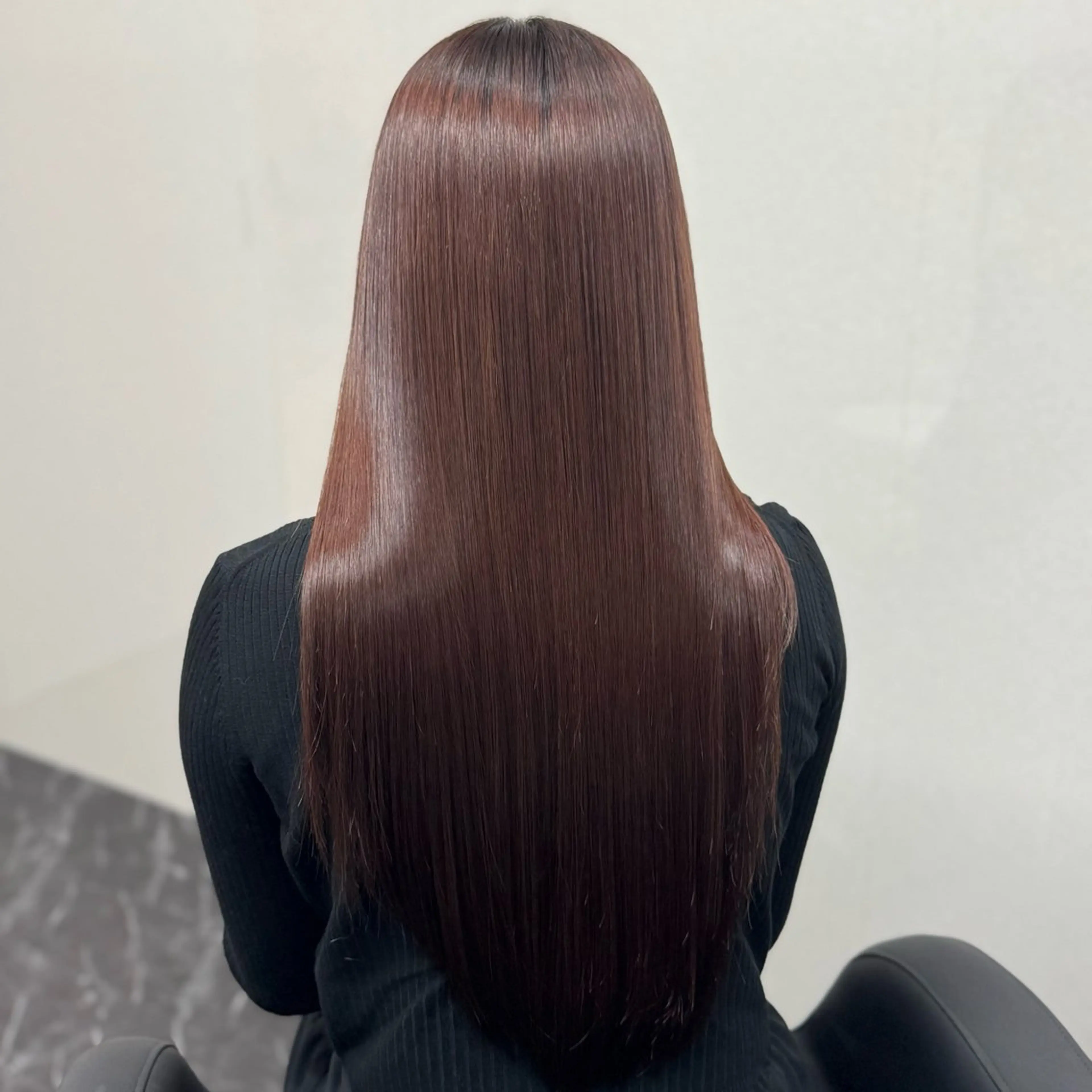 ロング パーマ 髪質改善 韓国風ヘア 縮毛矯正 トリートメント ヘアカラー トリートメント ブリーチなしカラー I 髪質改善Ⅰたつやのヘアスタイル