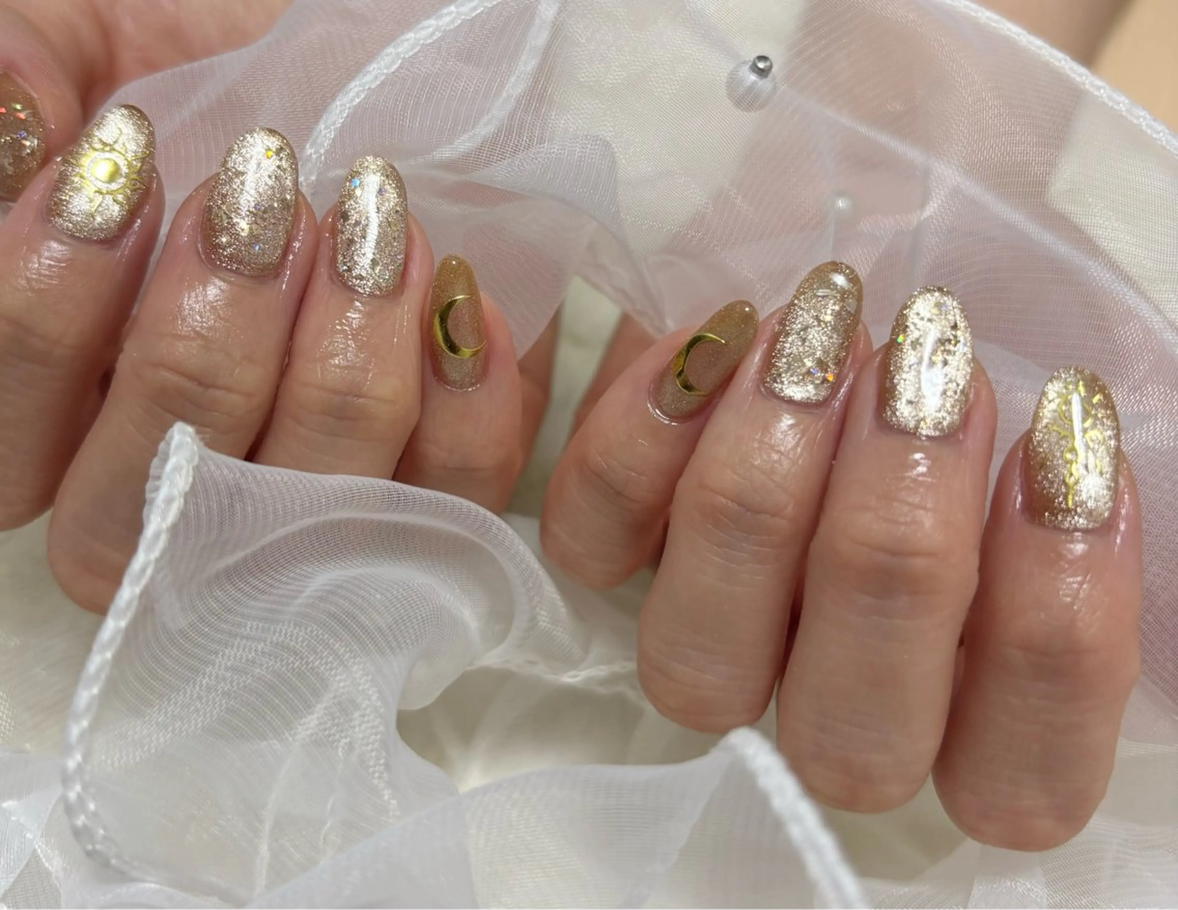 ネイル マグネットネイル ハンドネイル わたなべ さやかのネイルデザイン