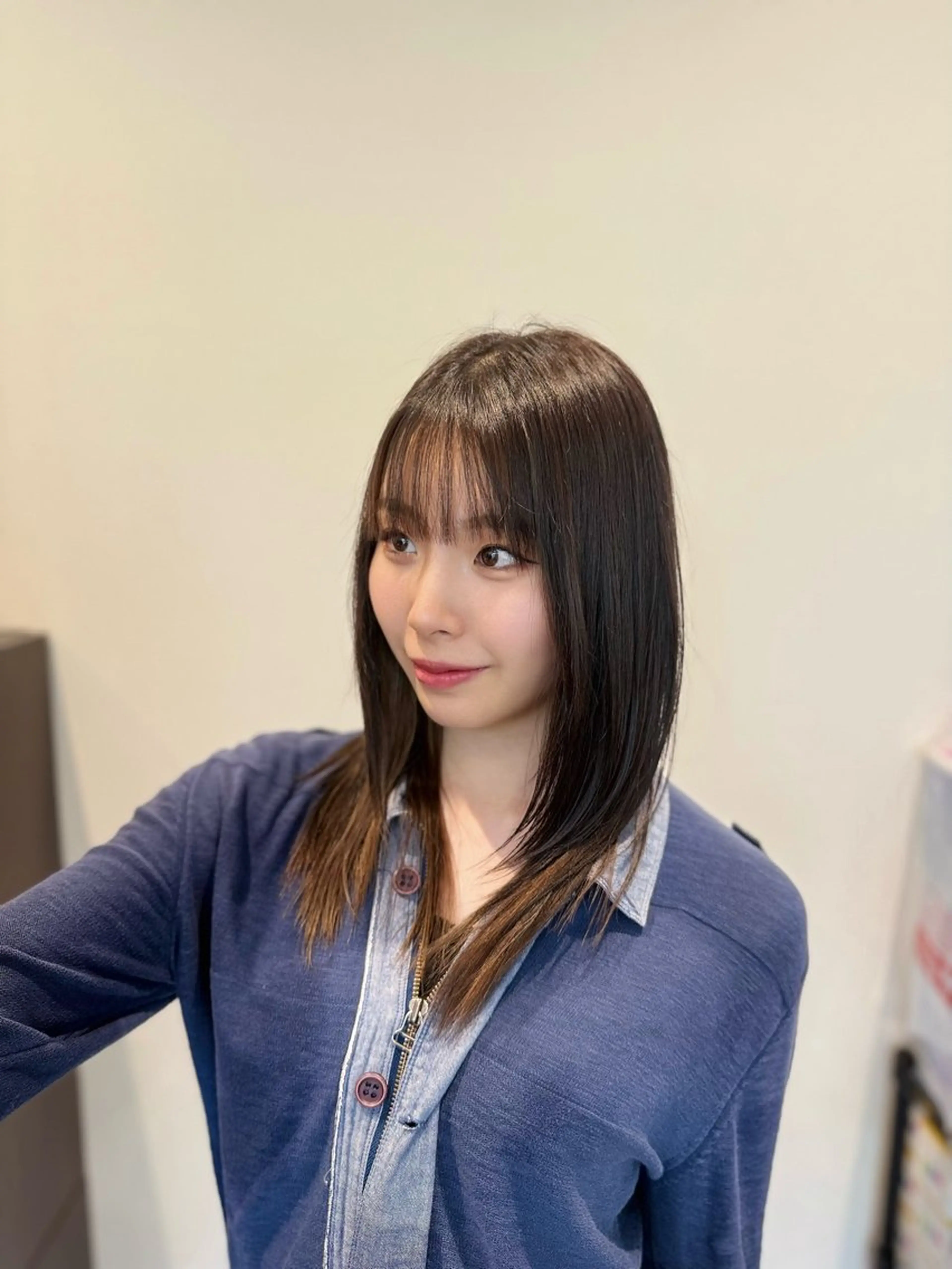 【カット➕縮毛矯正】シャンプーブロー、トリートメント付き🫧の写真