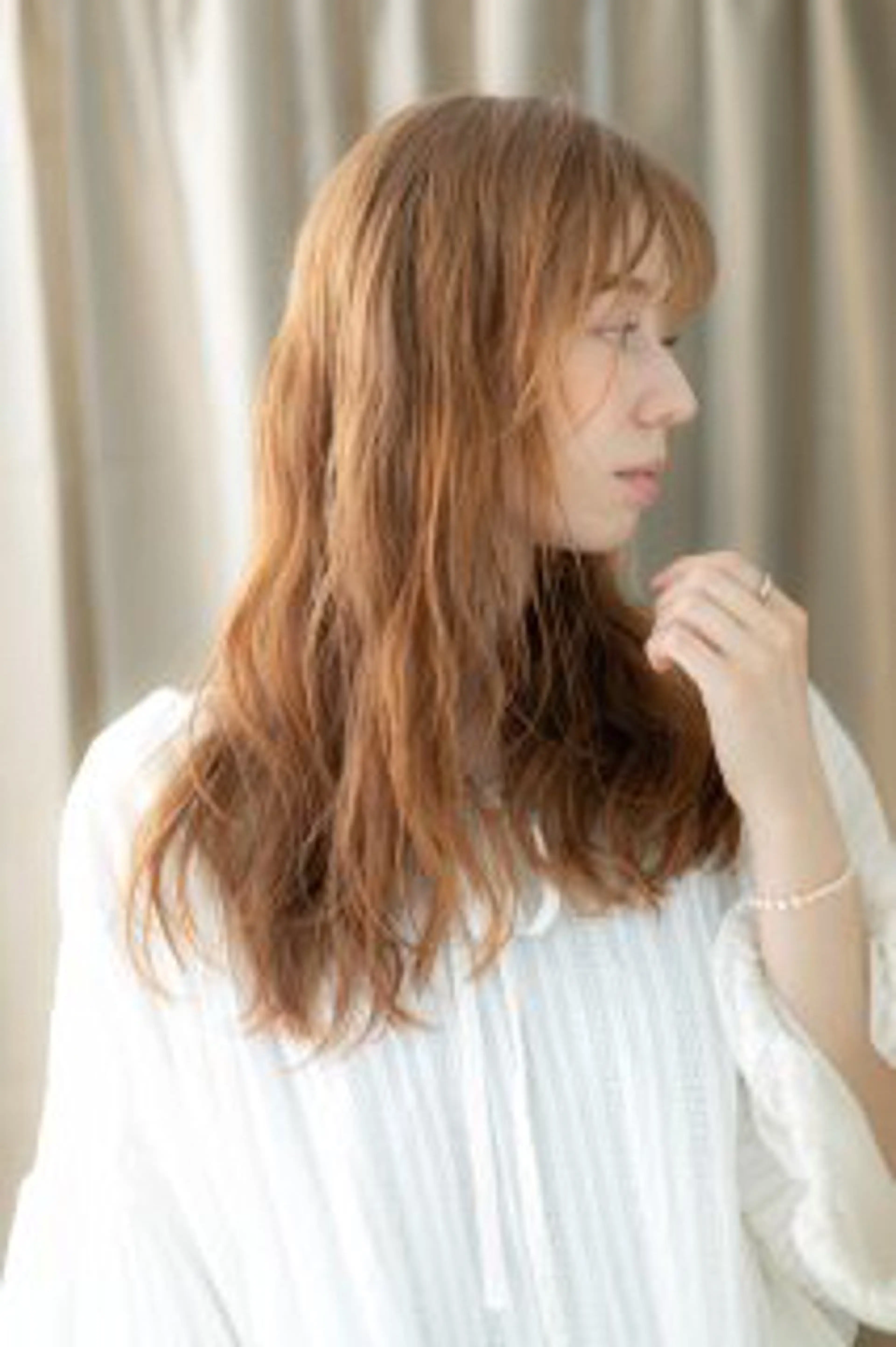 ロング カラー パーマ 棚村 竜太のヘアスタイル