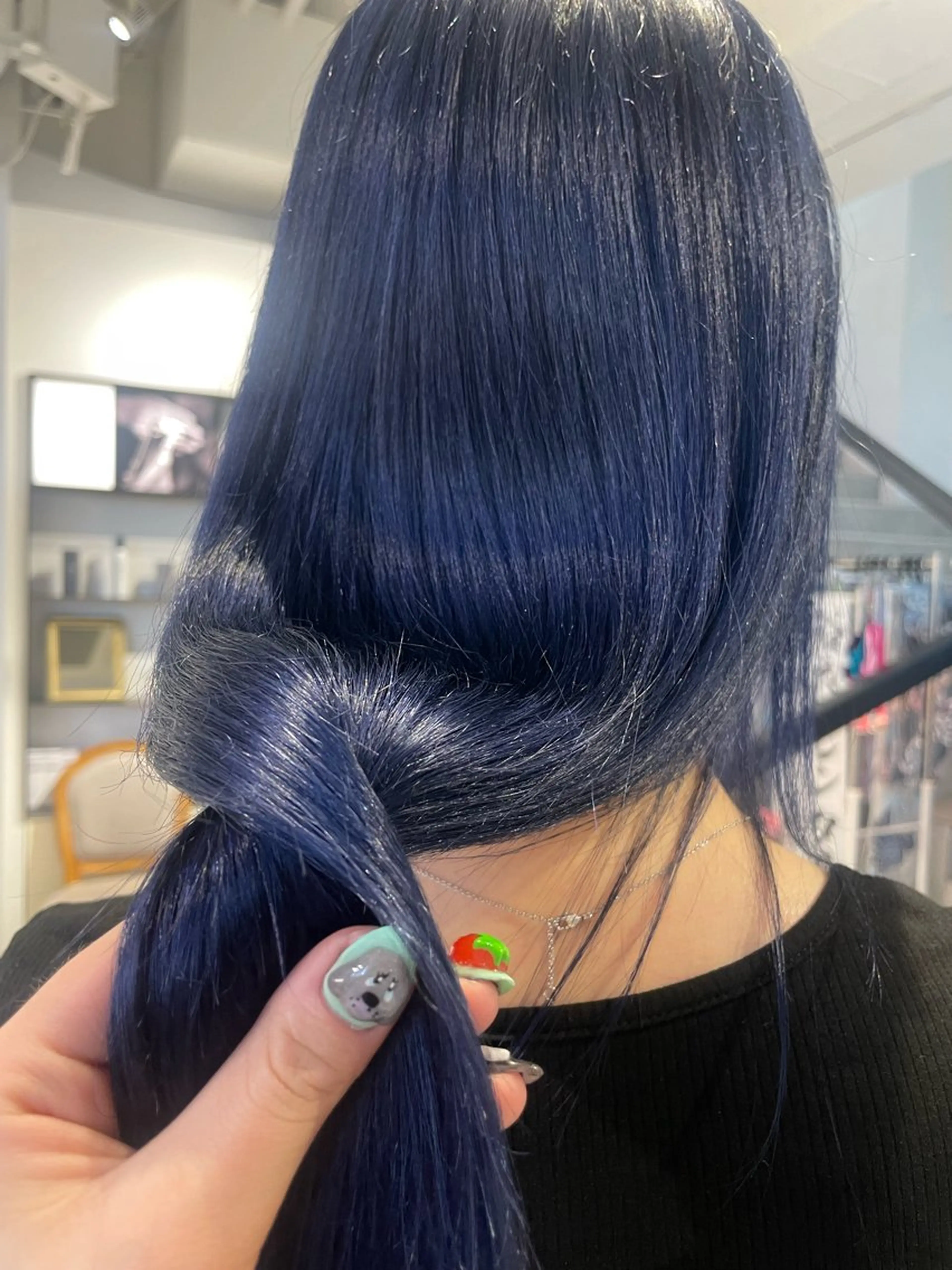 カラー ハッシュレイヤー/ ベージュ/senaのヘアスタイル