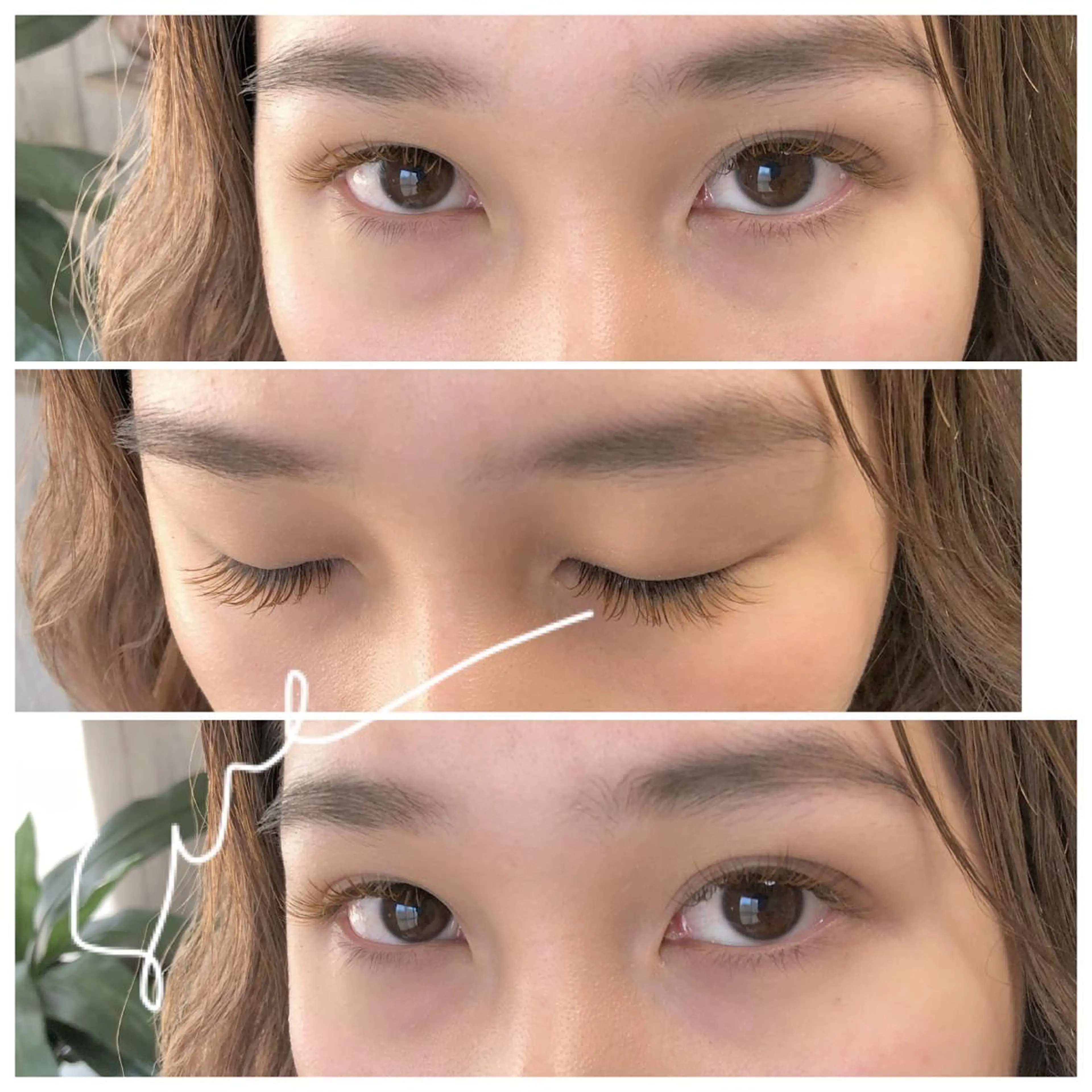 マツエク・マツパ カラーマツエク Sue eyelash&eyebrow所属・Shigeno Hikaruのマツエク・マツパデザイン