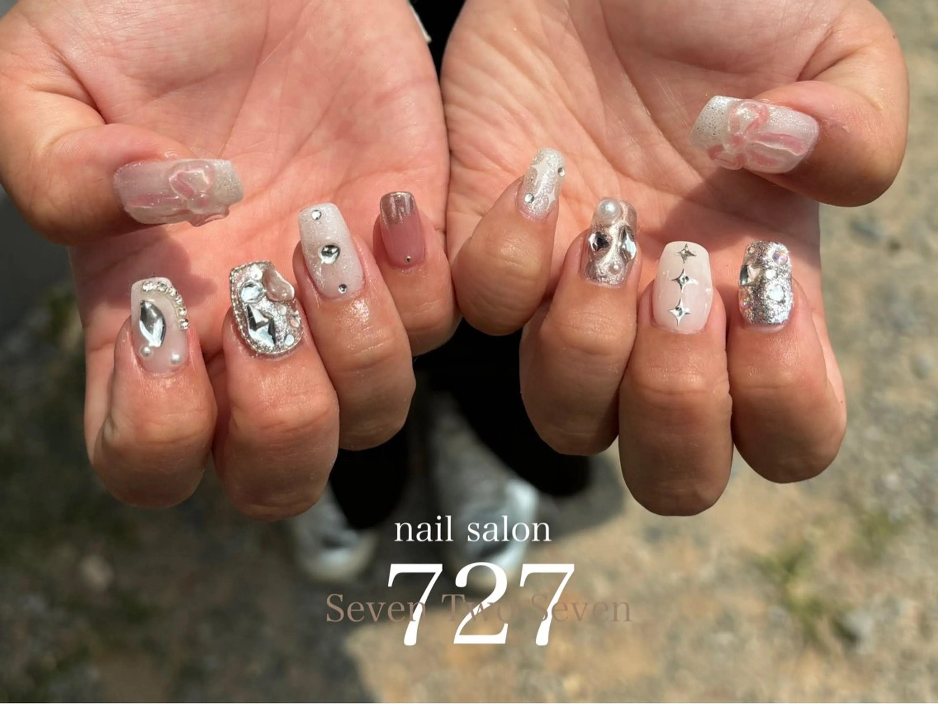 ネイル ハンドネイル 727 nailのネイルデザイン